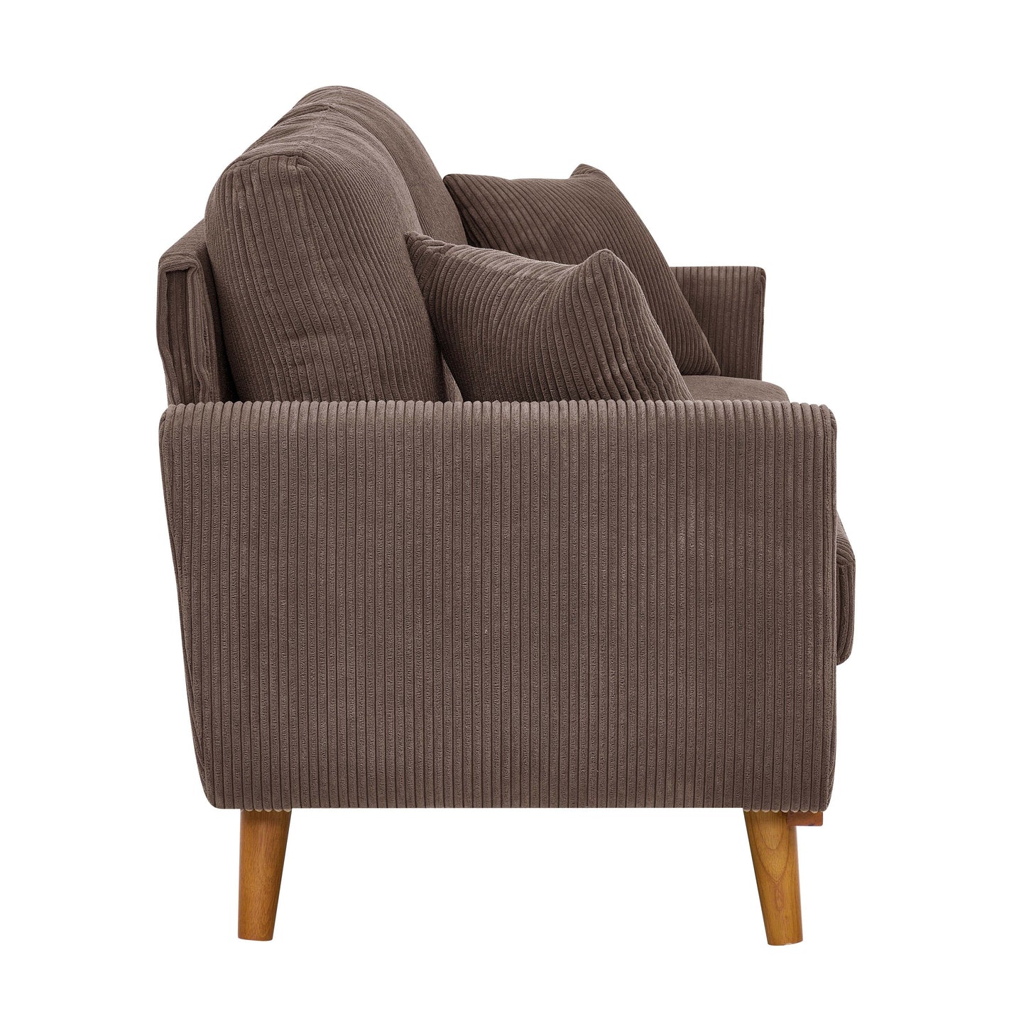 Asher Mid-Century Corduroy Sofa