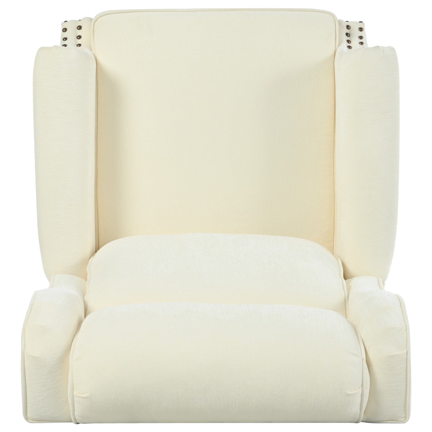 Barnn Upholstered Recliner with Wing Back by Christopher Knight Home