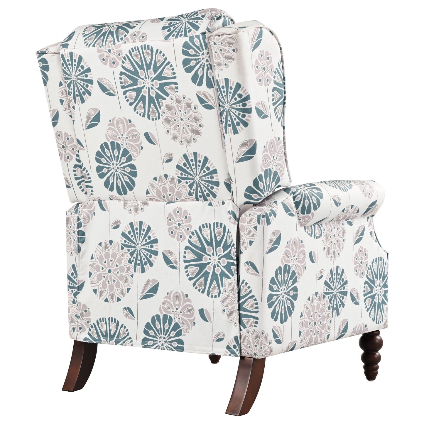 Barnn Upholstered Recliner with Wing Back by Christopher Knight Home