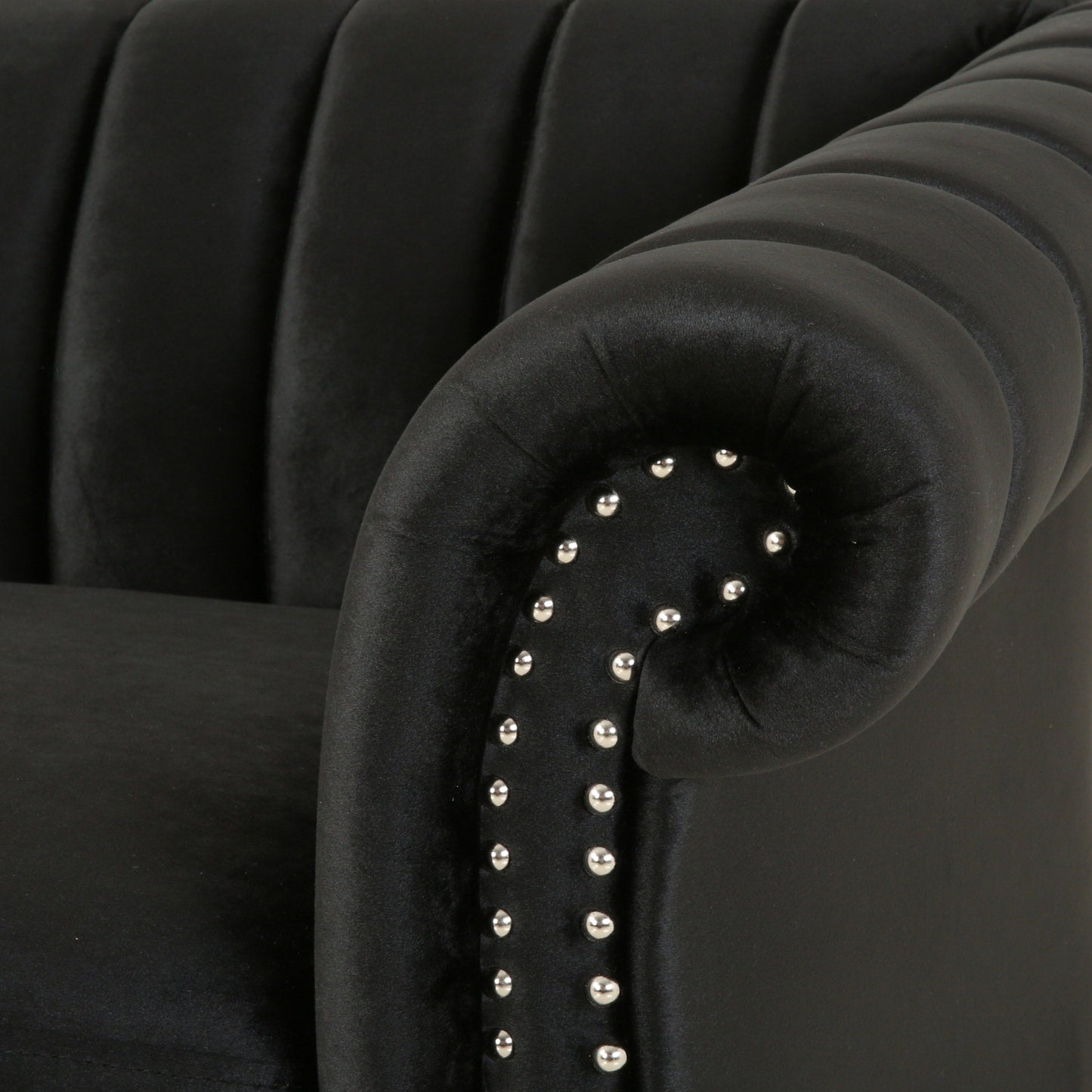 Bowie Glam Velvet Sofa by Christopher Knight Home