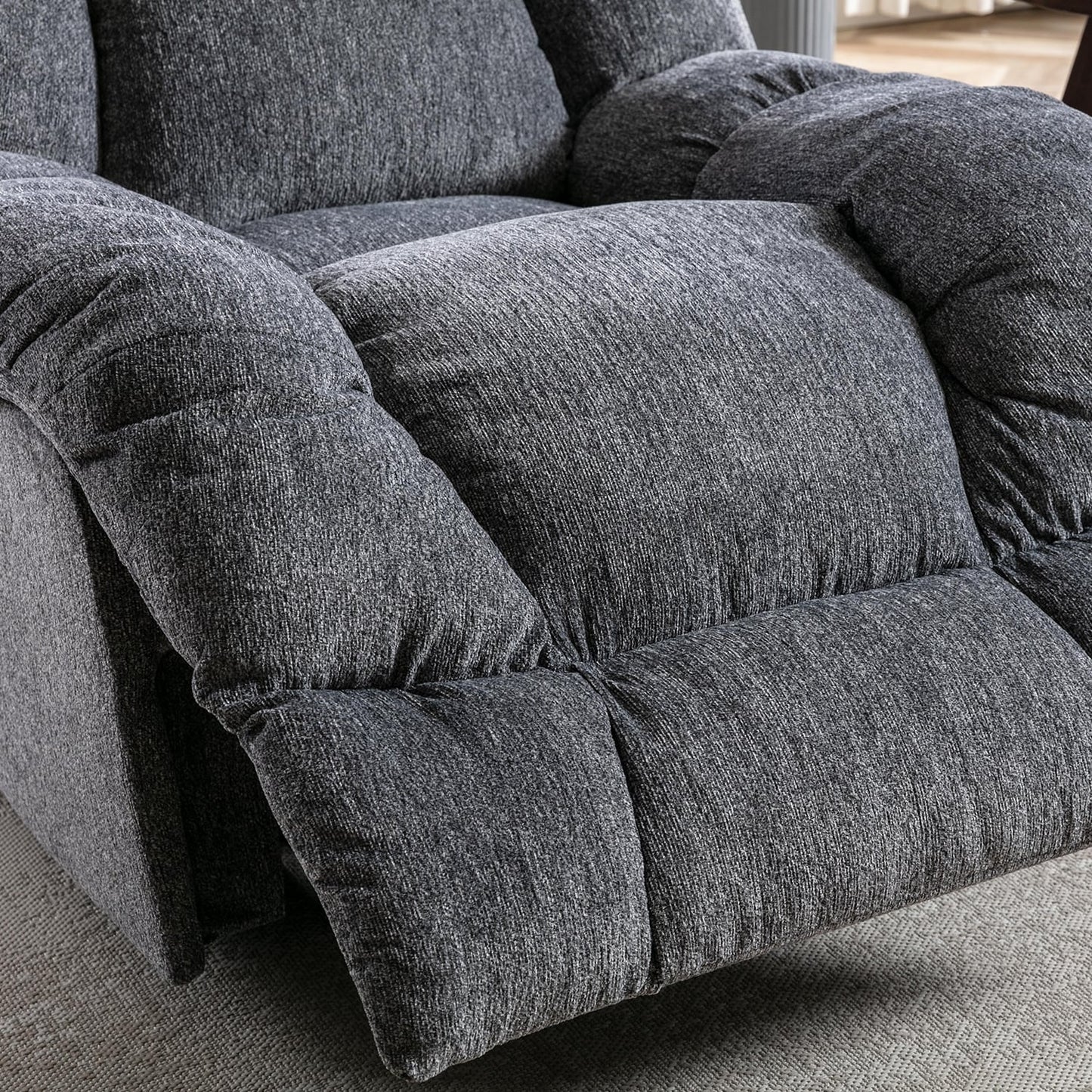 Chenille Power Standard Recliner Chair