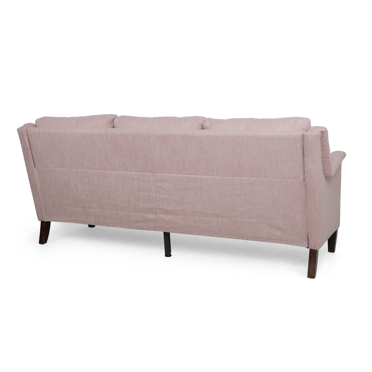 Comfy 3-seat Sofa with Wooden Legs