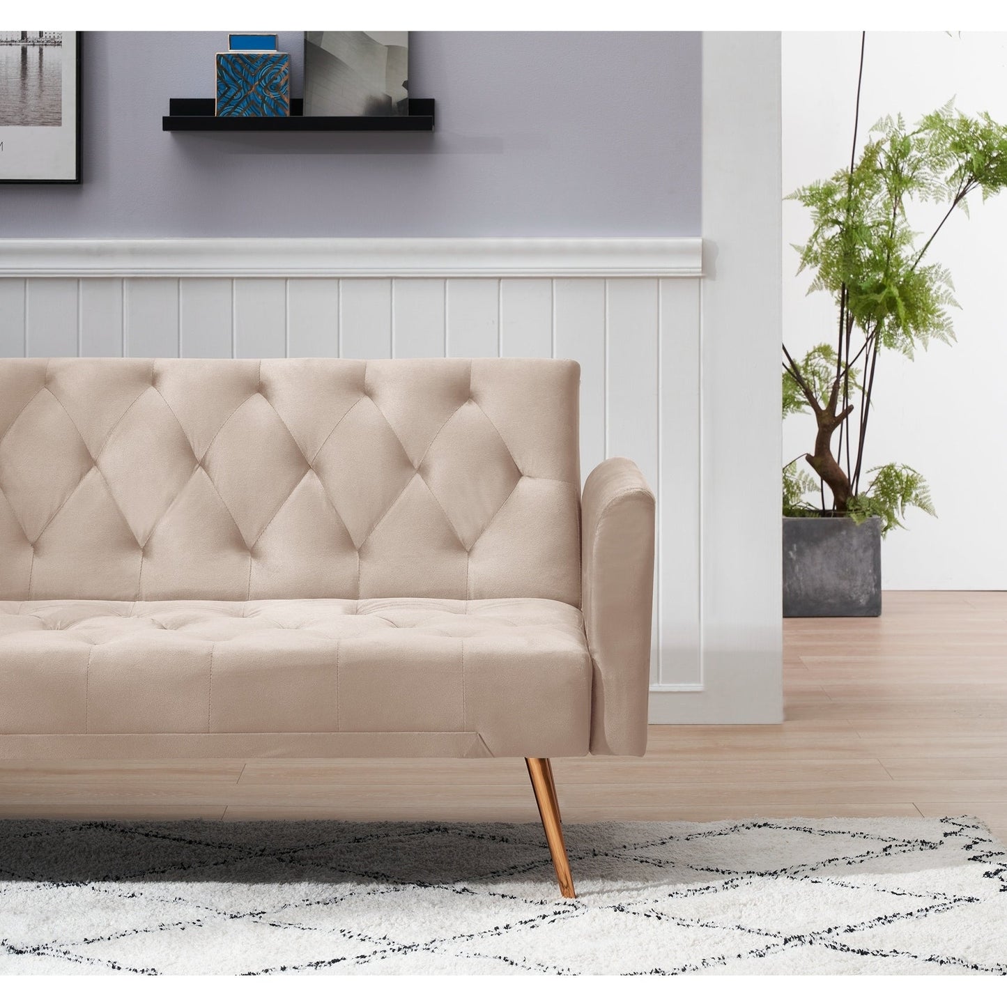 Convertible Double Folding Living Room Sofa Bed