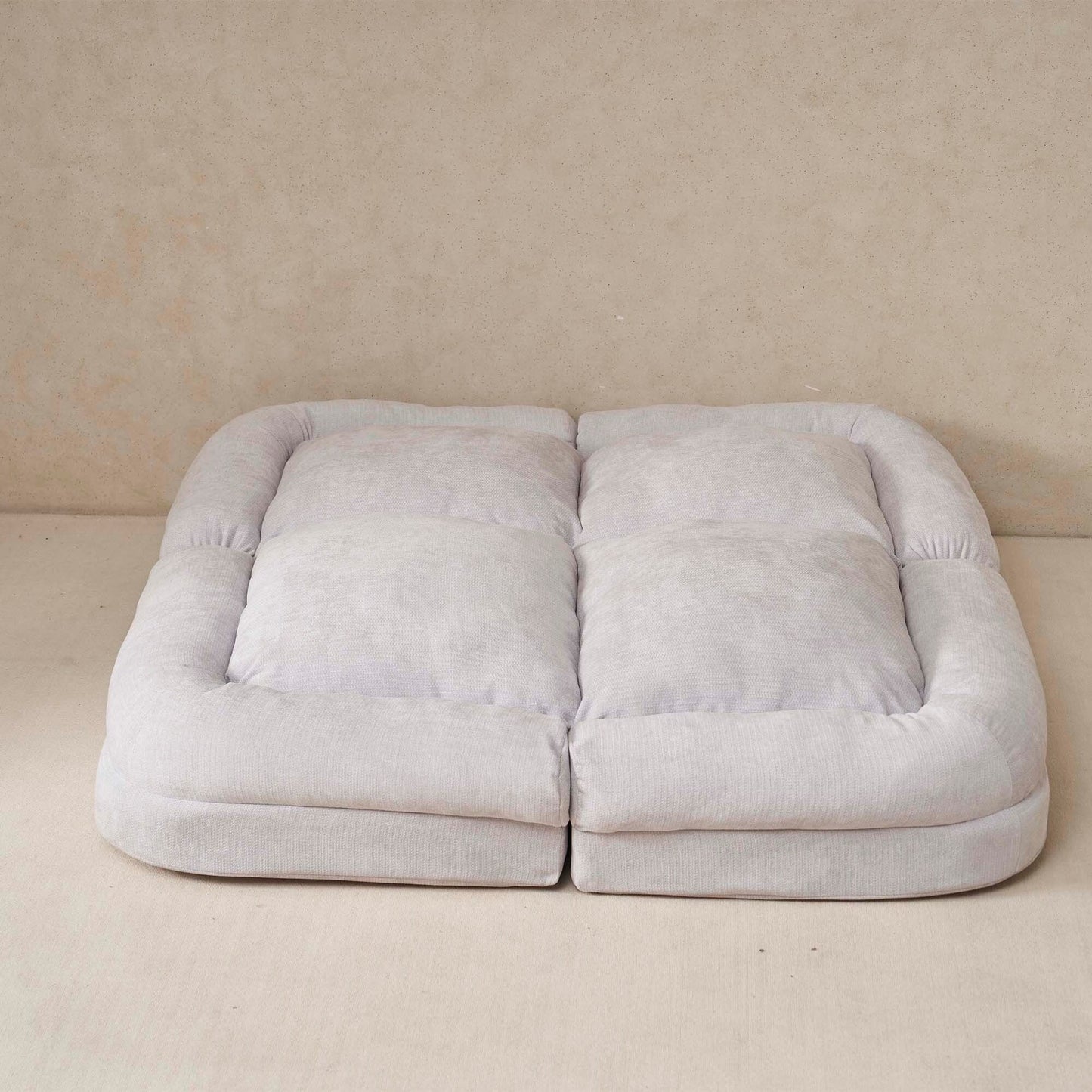 Convertible Fold-Out Double Sofa Bed,Pink,the Right Part of the Complete Product.