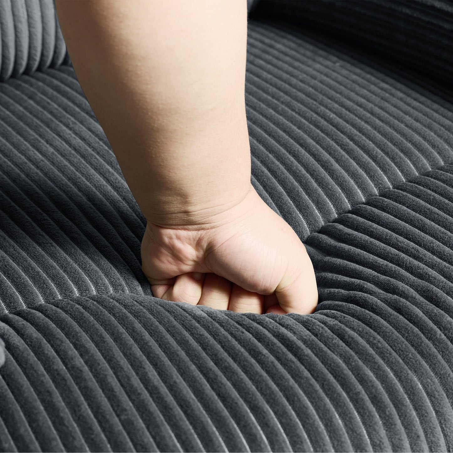 Corduroy Adjustable Recliner Chair Sofa for Living Room
