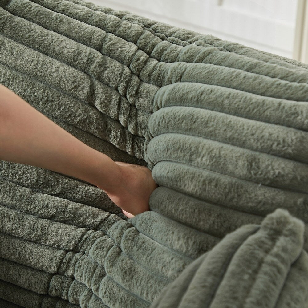 Corduroy Sponge single sofa,No Assembly Required