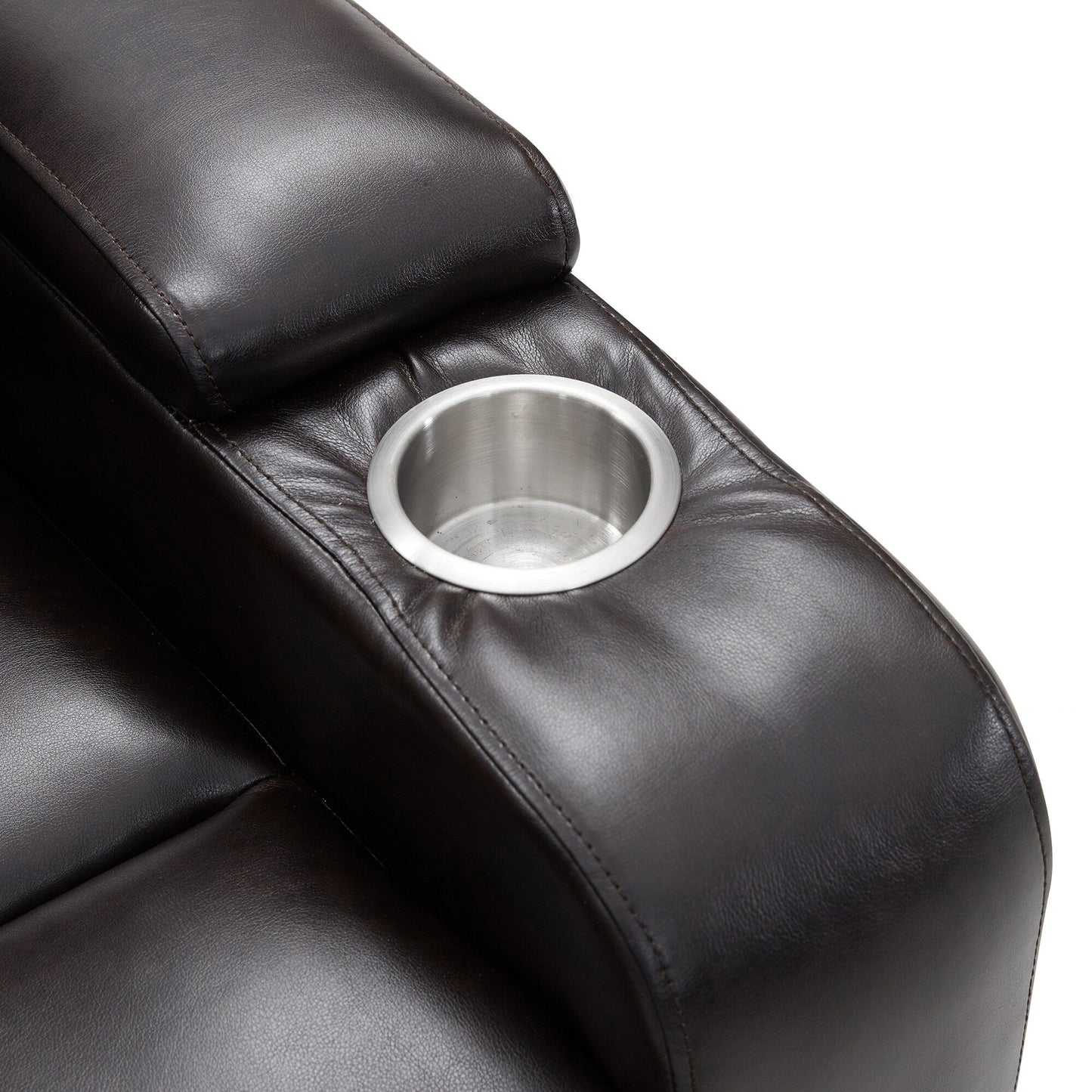 Electric Power Recliner with USB, Swivel Tray & Arm Storage
