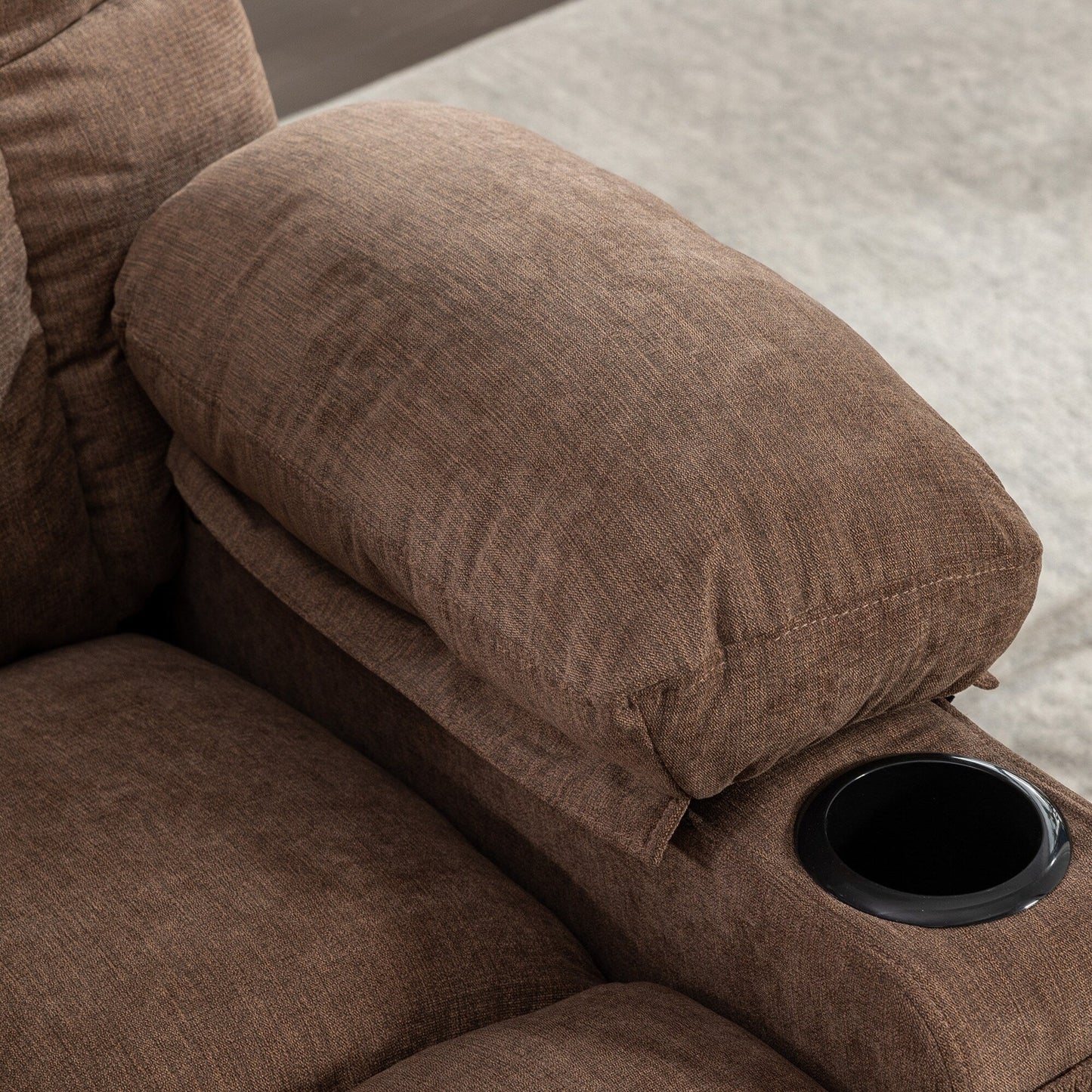 Electric Recliner Chair with 139° Adjustable Recline, 8-Point Massage & Lumbar Heat, Okin Motor, USB Charging, and Side Storage