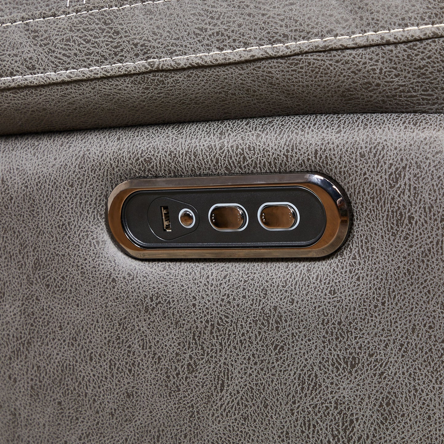 Electric Swivel Rocker Recliner with Dual Motors, USB & One?Touch Reset