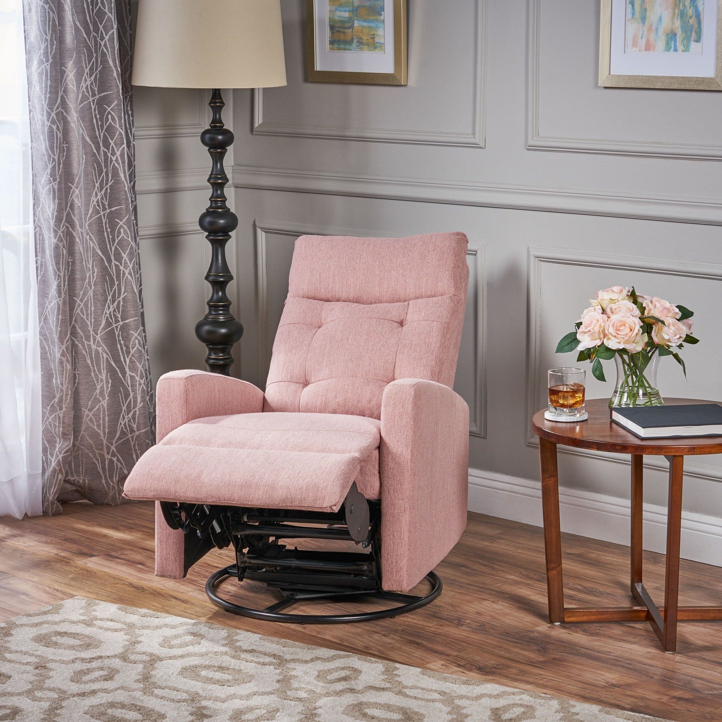 Glider swivel recliner chair