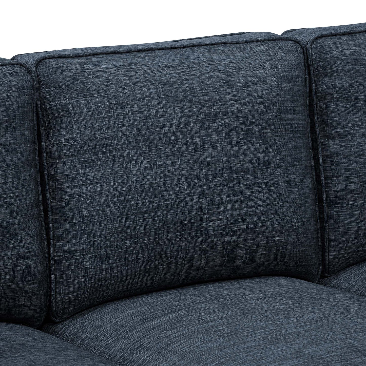 Harbor 78'' Linen Blend Sofa With Solid Wooden Legs