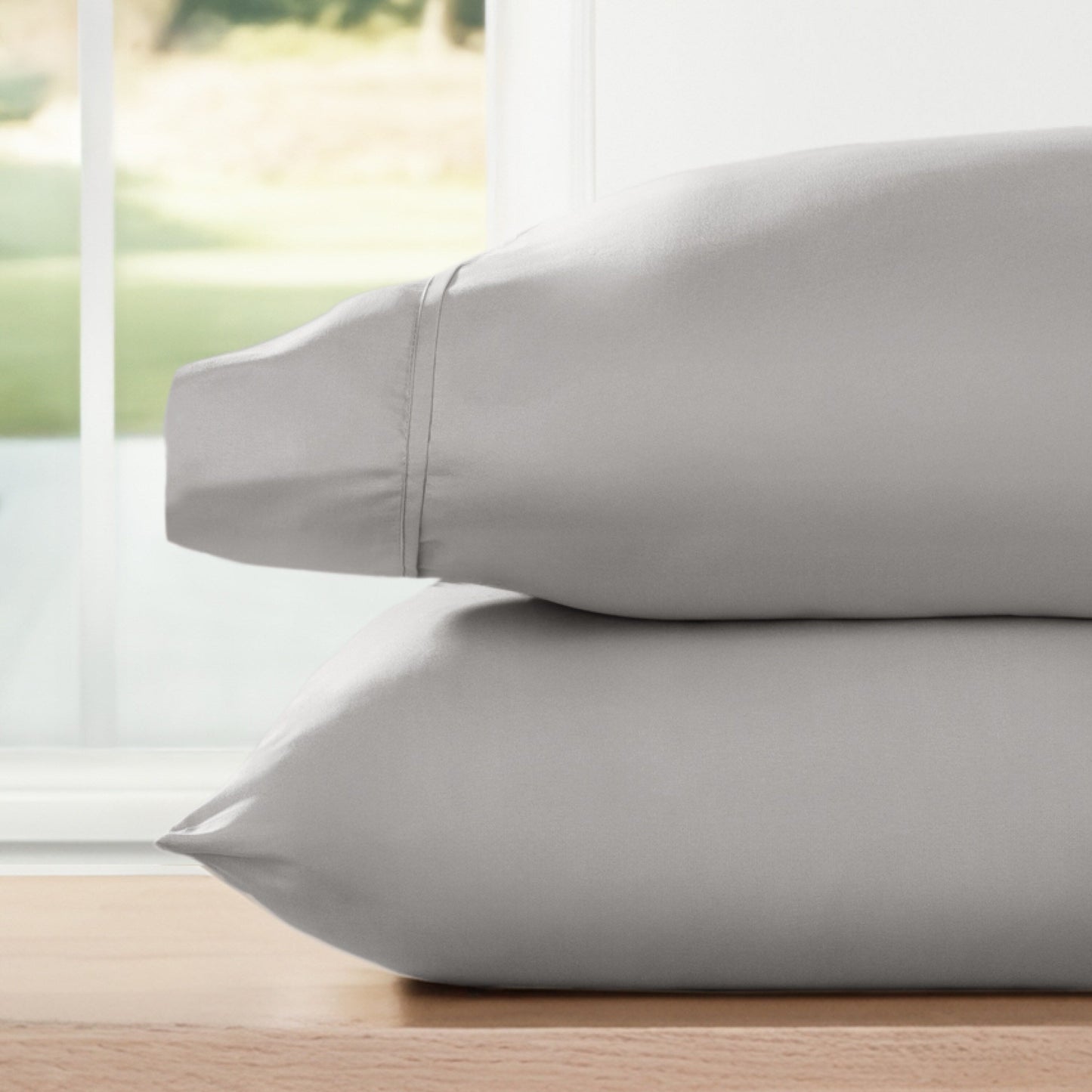 Home Collection Ultra Soft 2-piece Microfiber Pillowcase Set