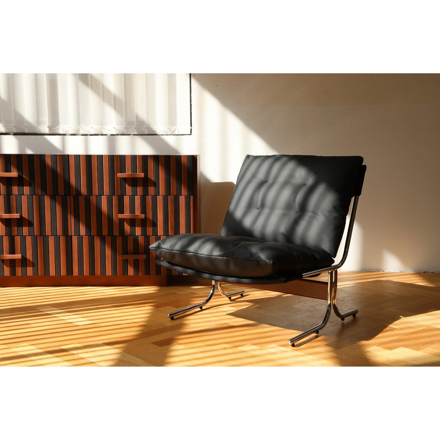 Leather Armchair, Modern Accent Chair High Back, Living Room Chairs with Metal Legs and Soft Padded, Sofa Chairs