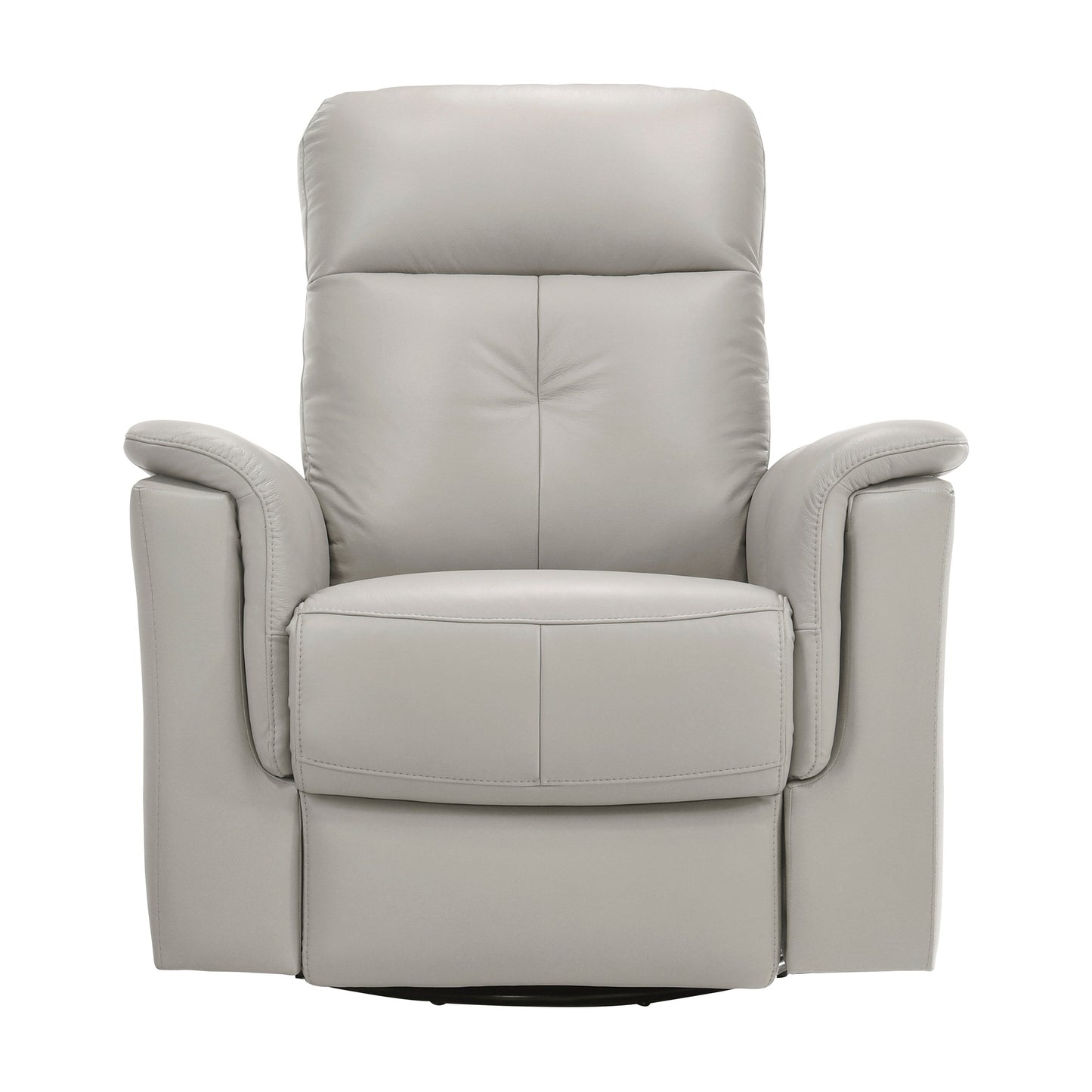 Leather Upholstered Reclining Chair Swivel Glider Motion Modern Living Room Furniture Comfort Chair 1pc