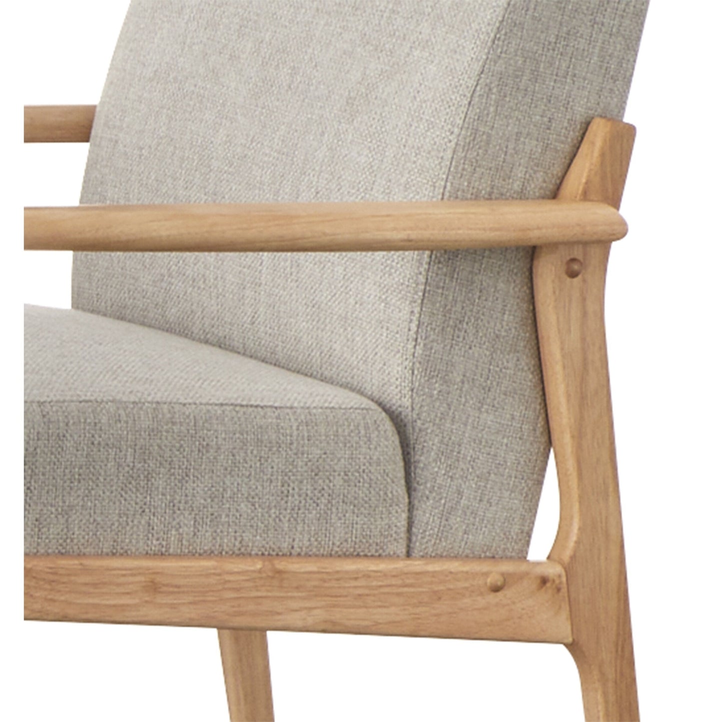 Lifestorey Beaumont Solid Wood Sofa