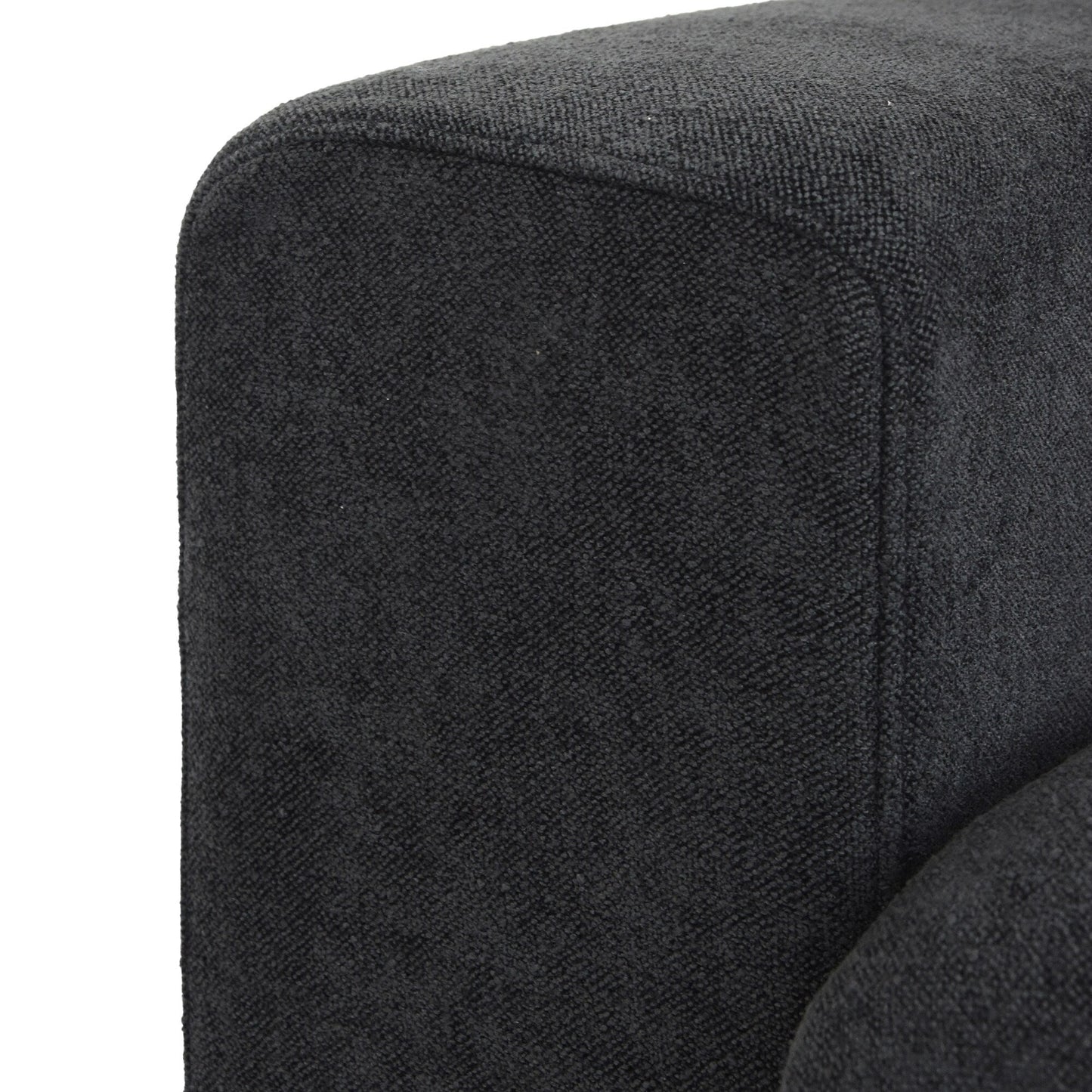 Linen Sectional Sofa Modern Upholstered Loveseat Couch