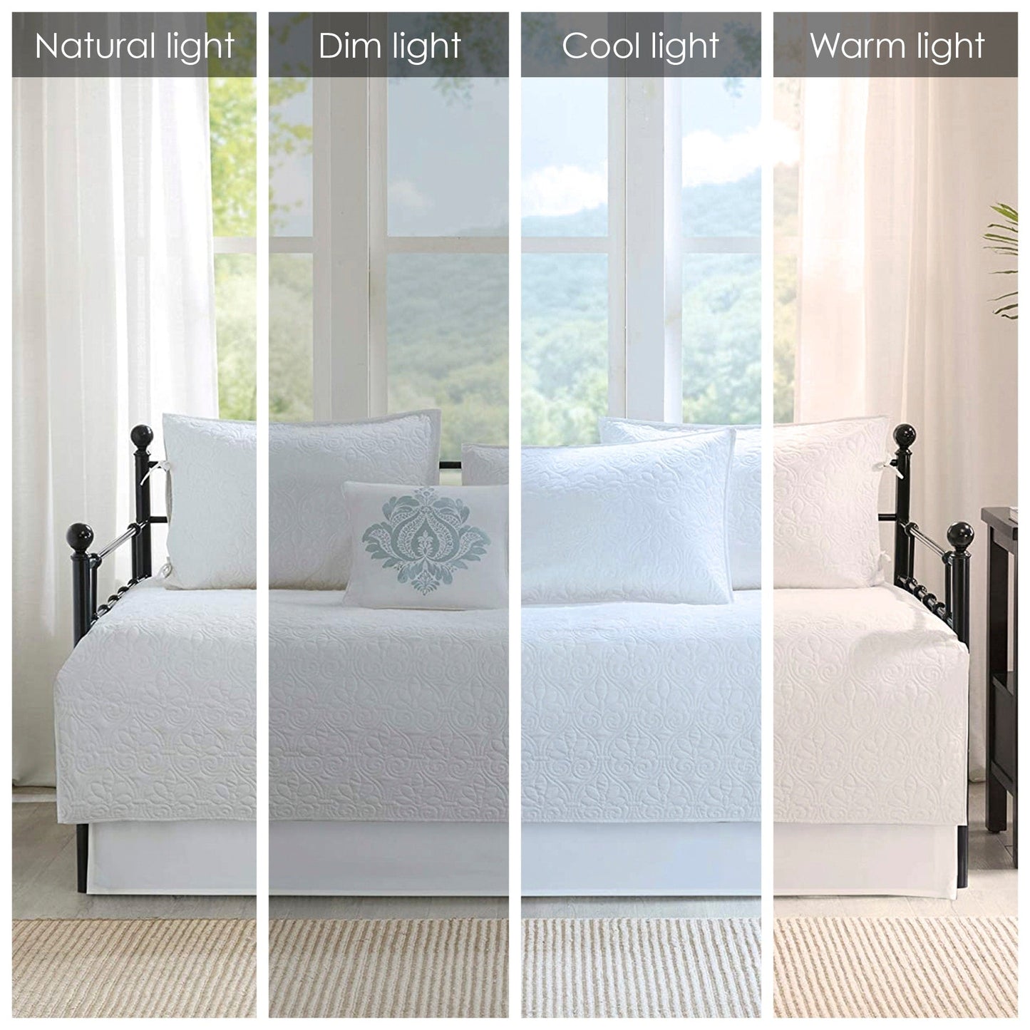 Madison Park Mansfield 6 Piece Reversible Daybed Cover Set