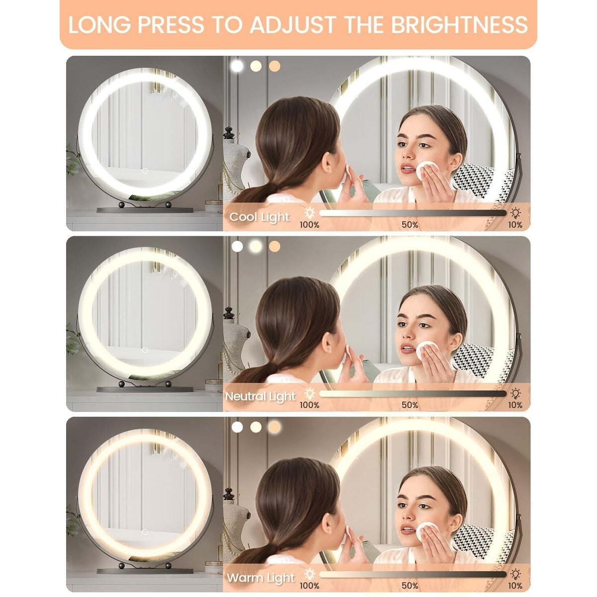 Makeup Mirror Vanity Mirror with Lights