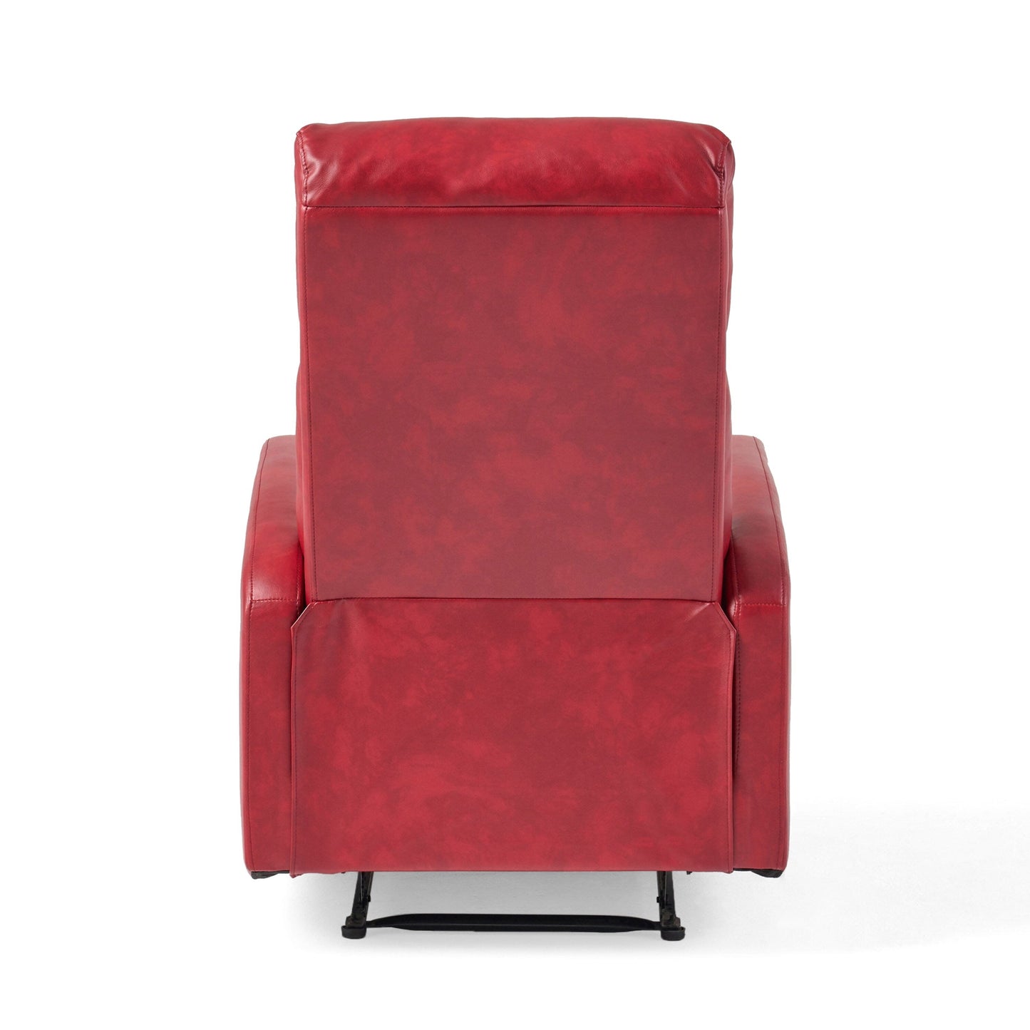 Minimalist Lever?Action Recliner Chair with Smooth Upholstery