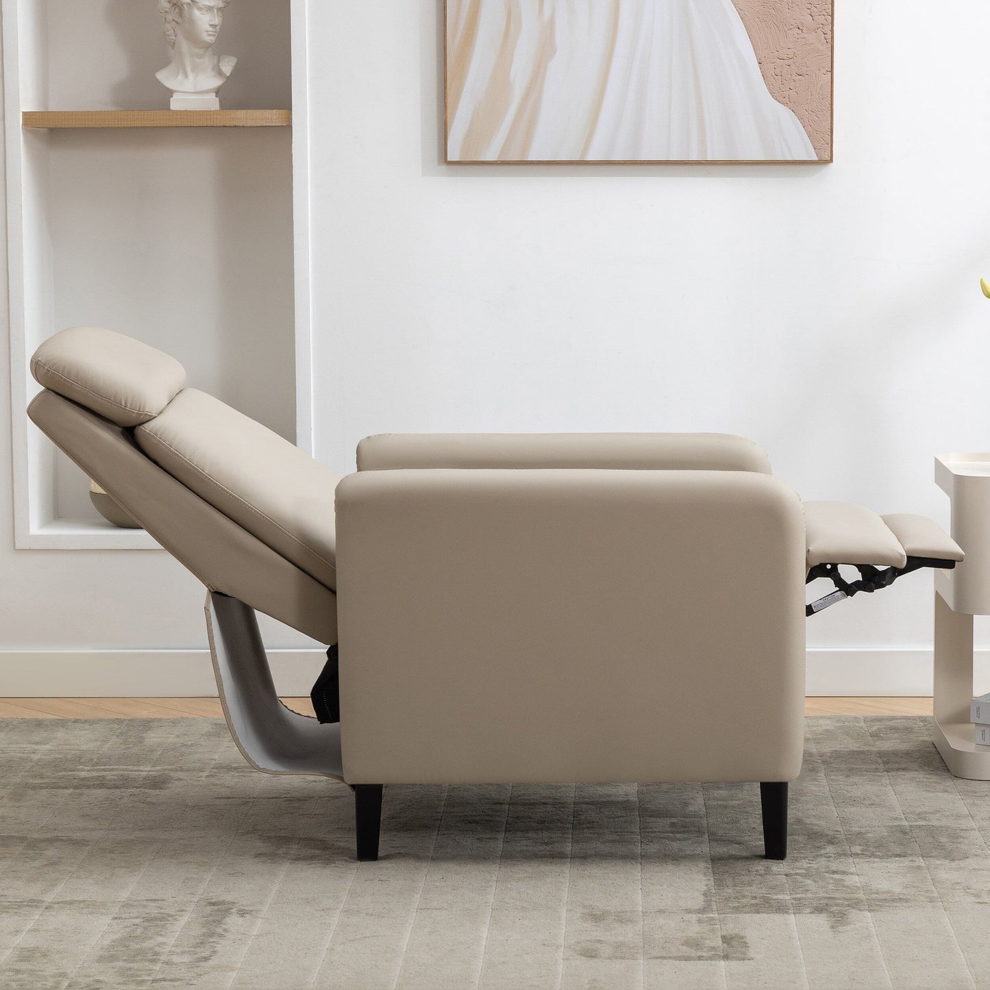 Modern Artistic Color Design Adjustable Recliner Chair - 33.10 x 27.20 x 41.30