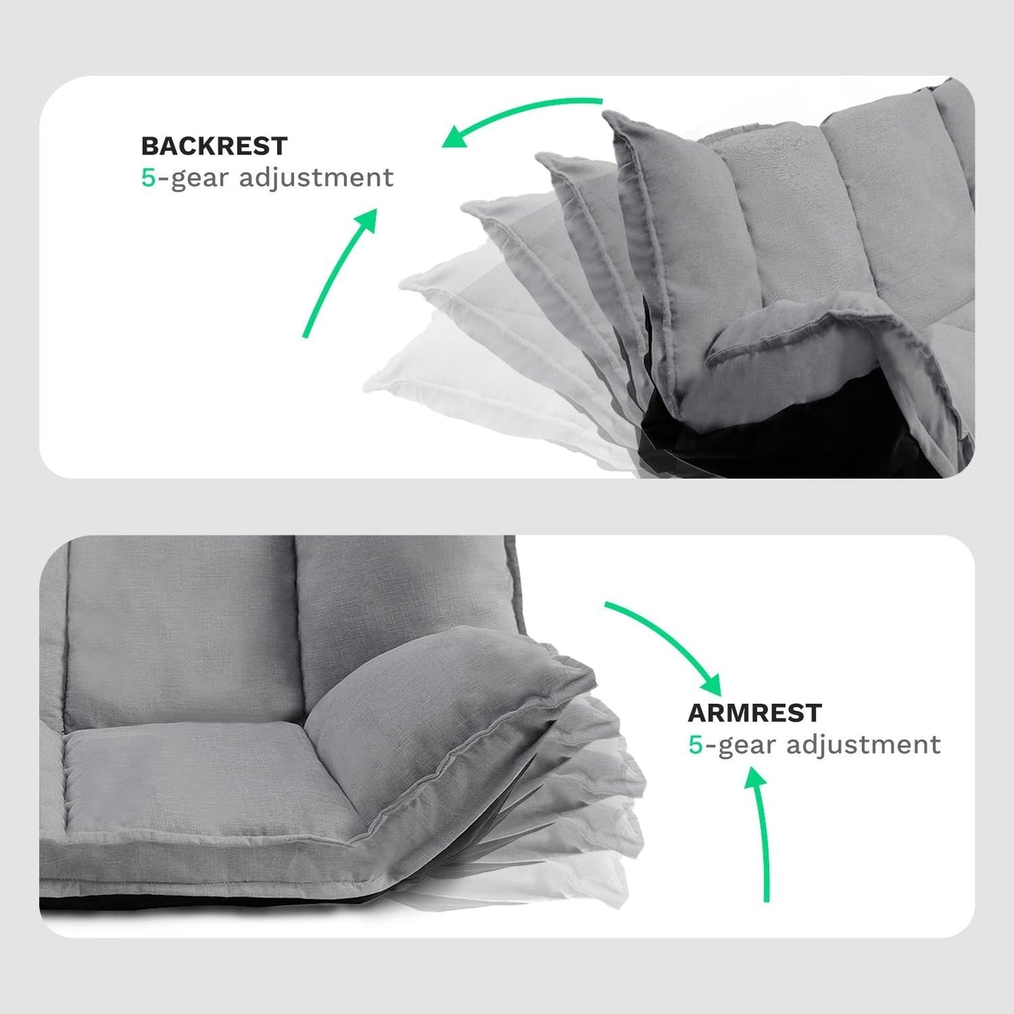 Modern Lazy Sofa Cute Futons Sets Comfortable Adjustable Sofa Bed