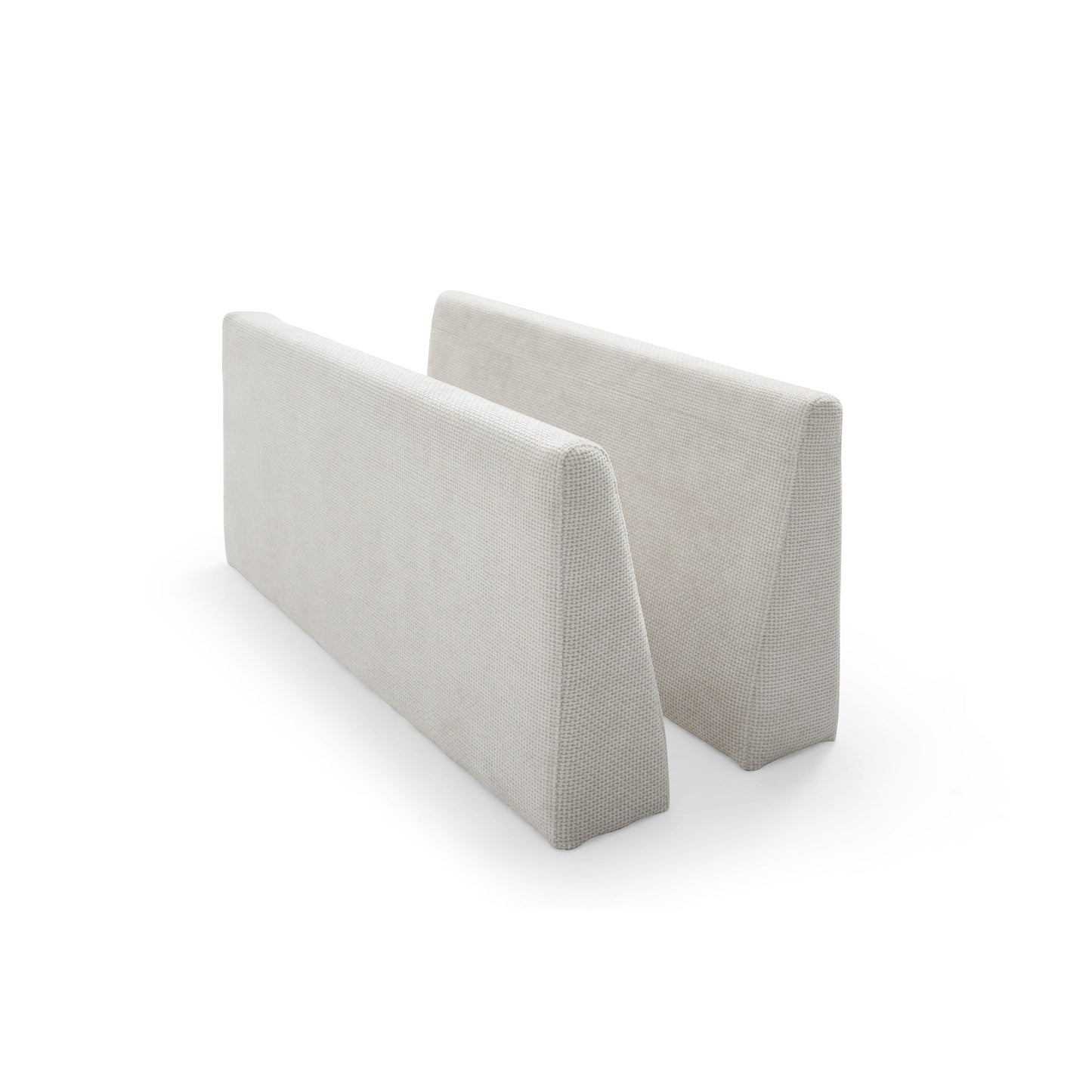 Modular L-Shape Linen Sectional Sofa with Reversible Ottoman, Soft Duck Down Cushions, Perfect for Living Room or Office