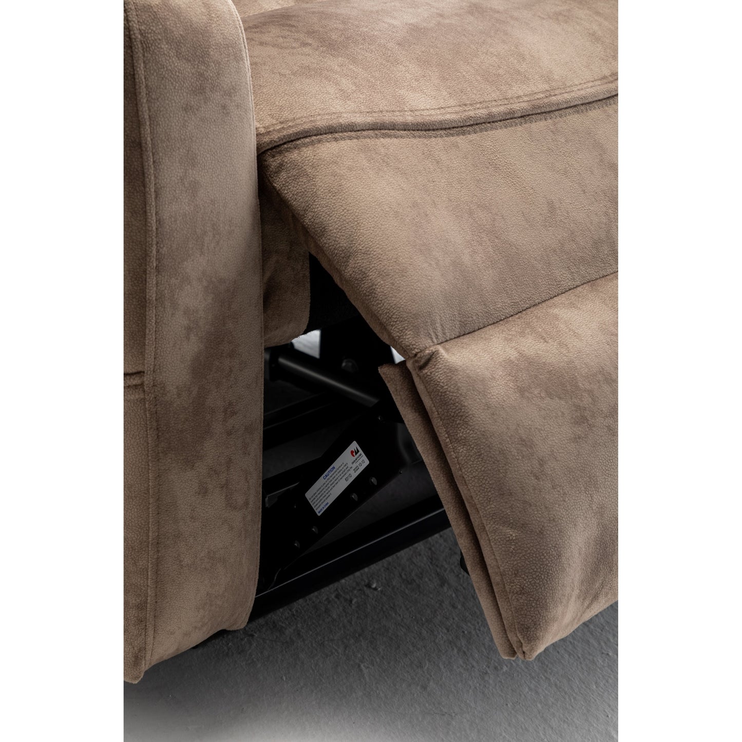 Oversized Electric Lift Recliner with OKIN Motor, Infinite Recline to 180°, Extra-Wide Seat, and Convenient Side Storage