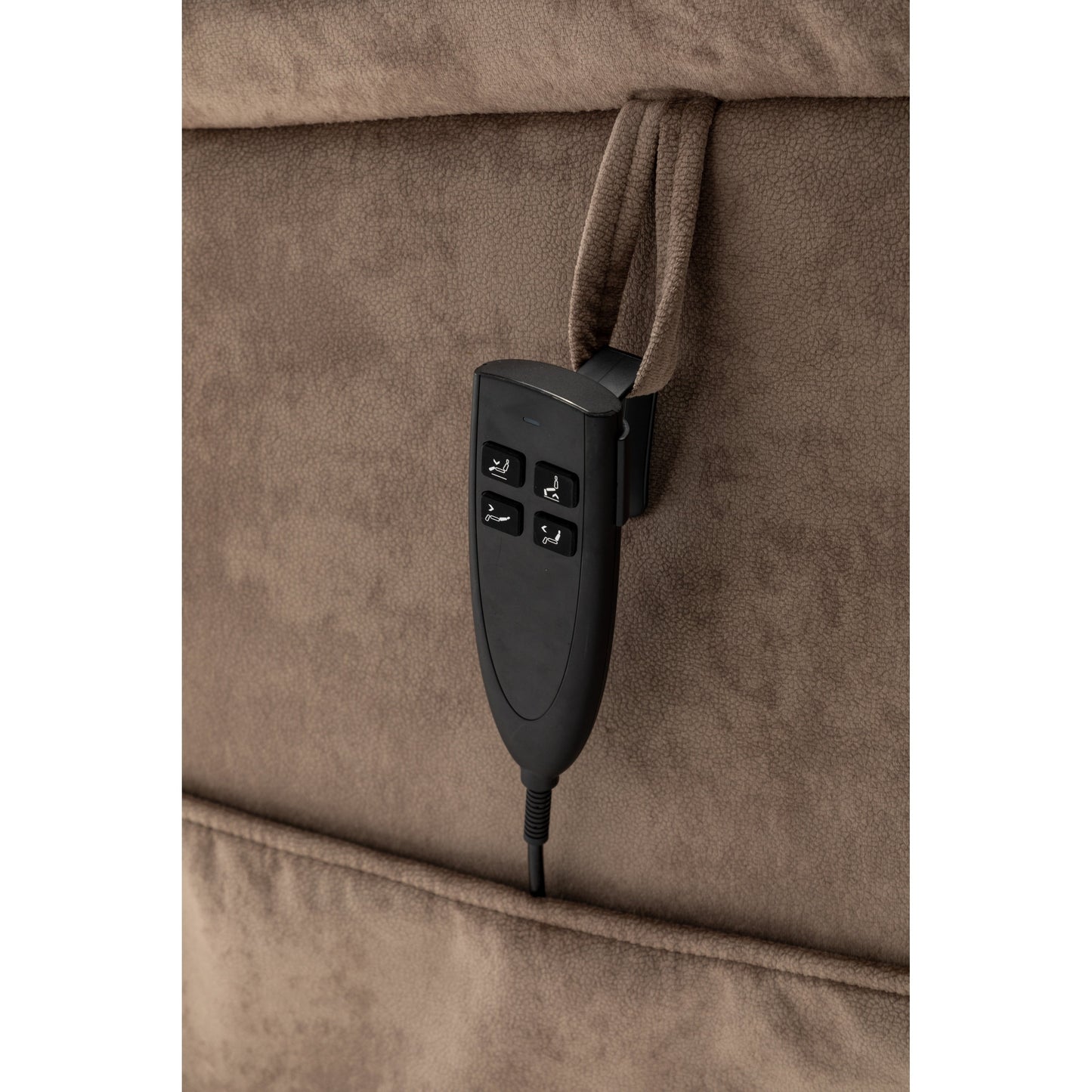 Oversized Electric Lift Recliner with OKIN Motor, Infinite Recline to 180°, Extra-Wide Seat, and Convenient Side Storage