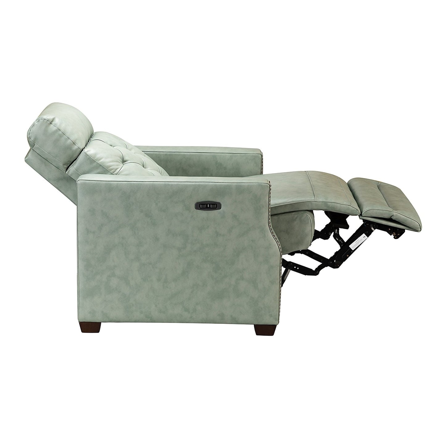 Alina 31.50Wide Genuine Leather Power Recliner with USB Port, Set of 2