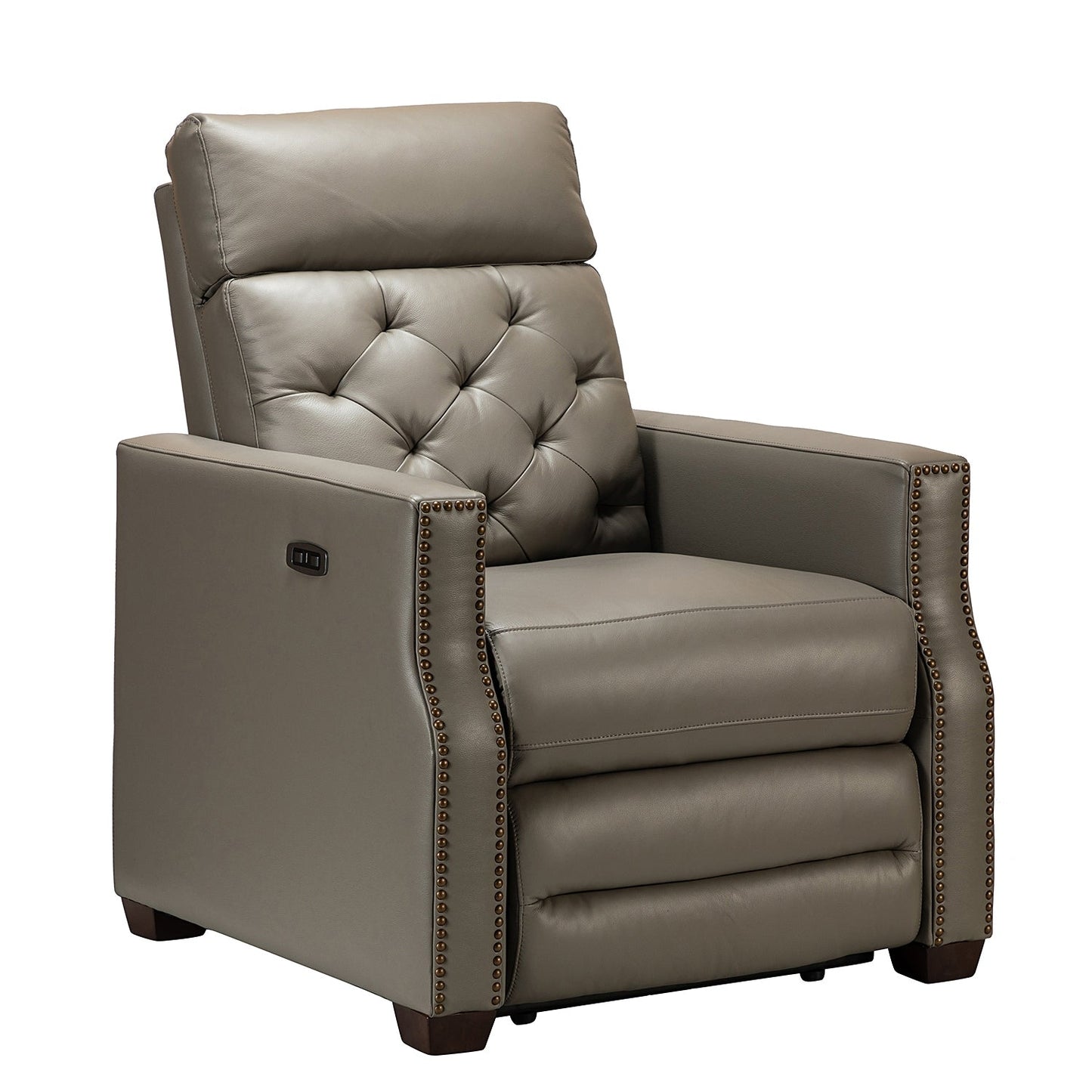 Alina 31.50Wide Genuine Leather Power Recliner with USB Port, Set of 2
