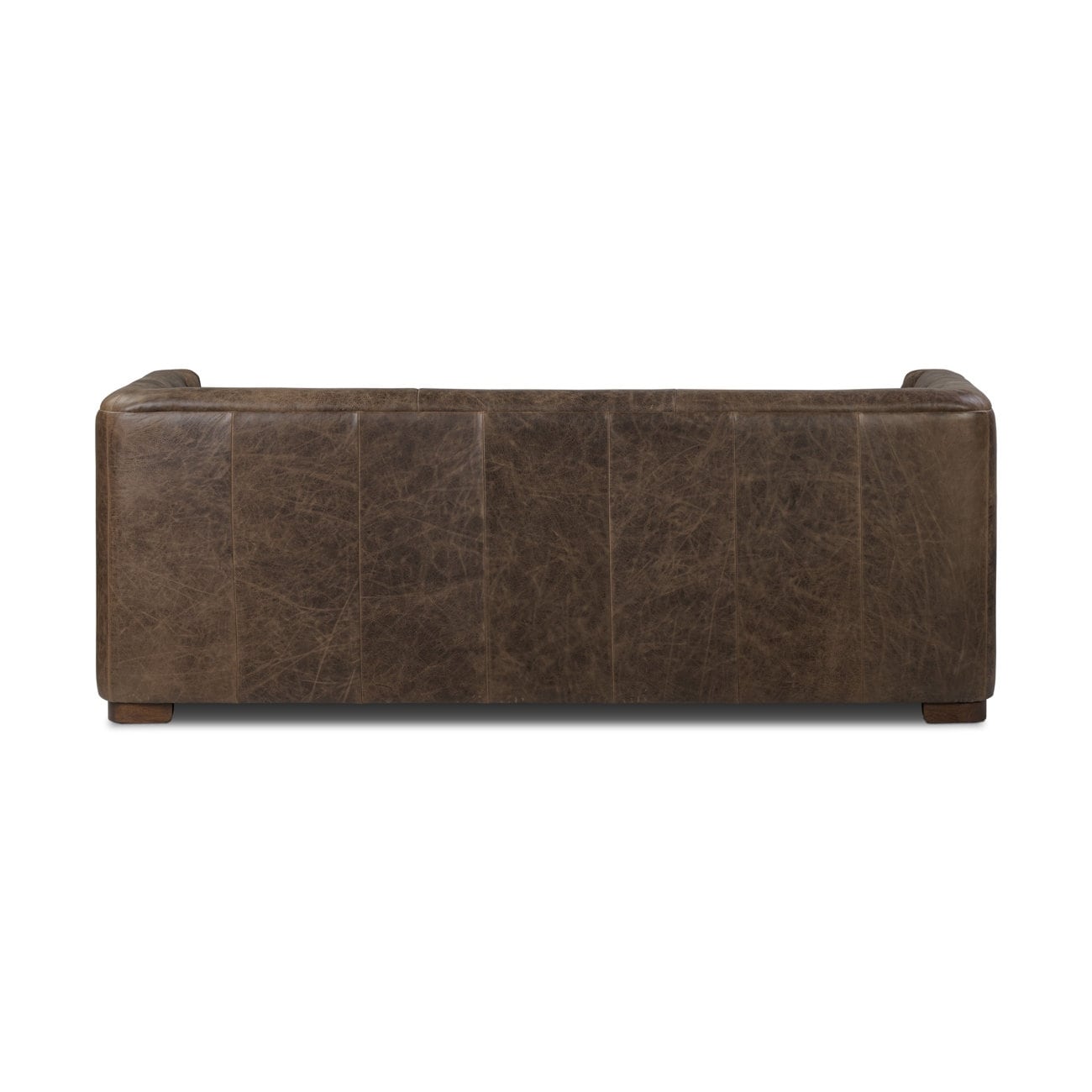 Poly & Bark Essex 86 Genuine Leather Pull-Out Convertible Sleeper Sofa
