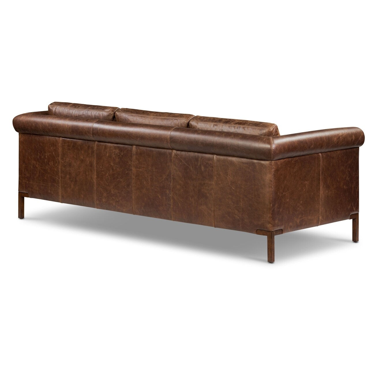 Poly & Bark Helston 89 Genuine Leather Sofa