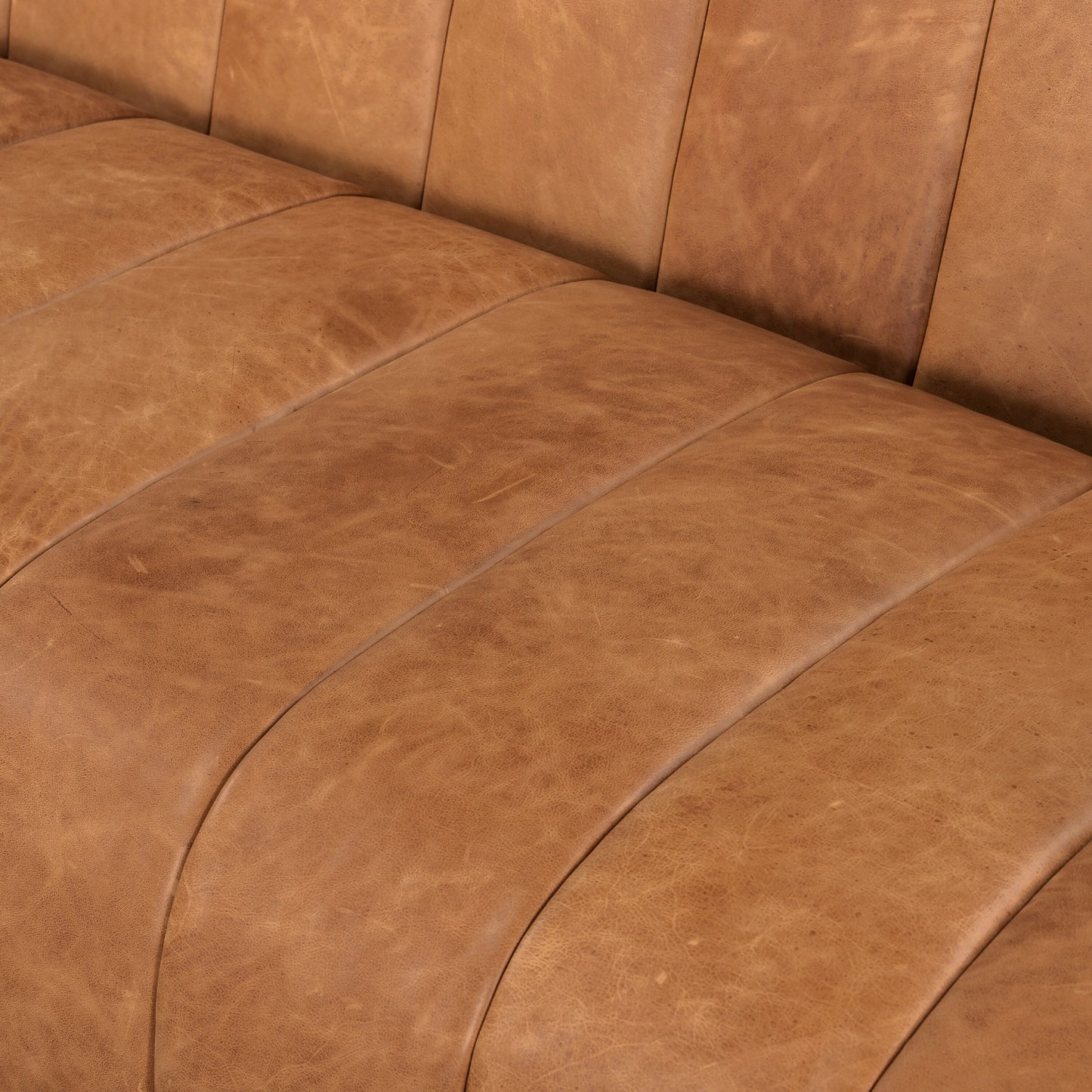 Poly & Bark Canale Sofa - Full Grain Genuine Italian Leather
