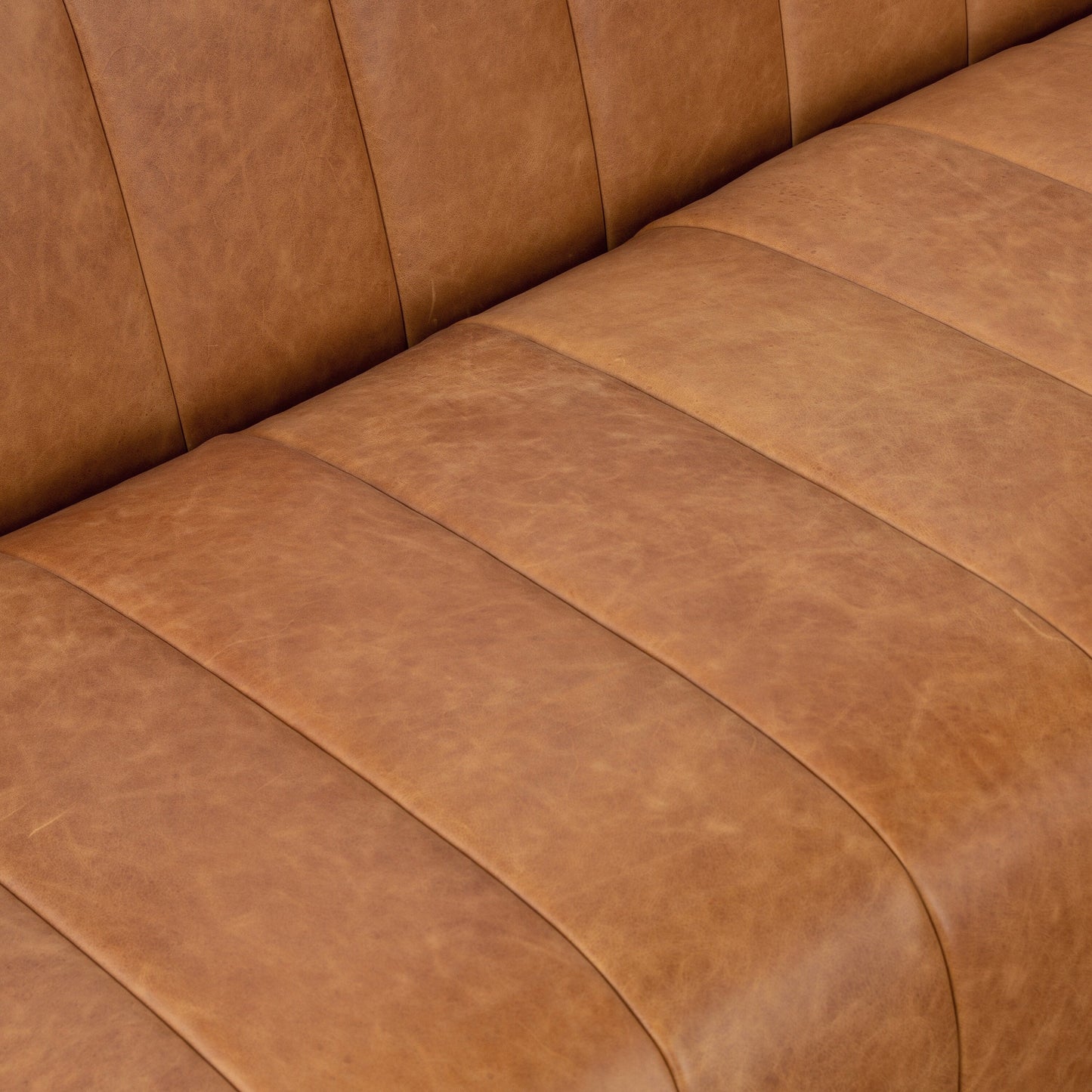 Poly & Bark Canale Sofa - Full Grain Genuine Italian Leather
