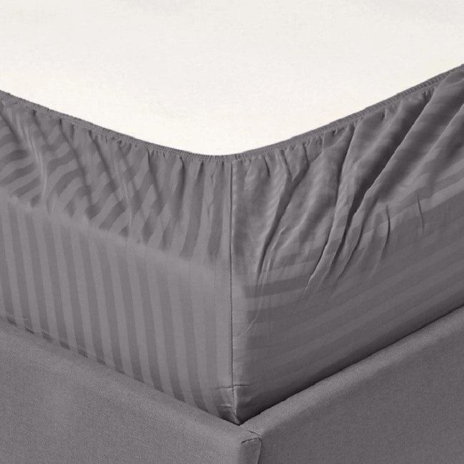 Home Sweet Home Dream Striped 1200 TC Egyptian Cotton Deep Pocket Bed Sheet Set