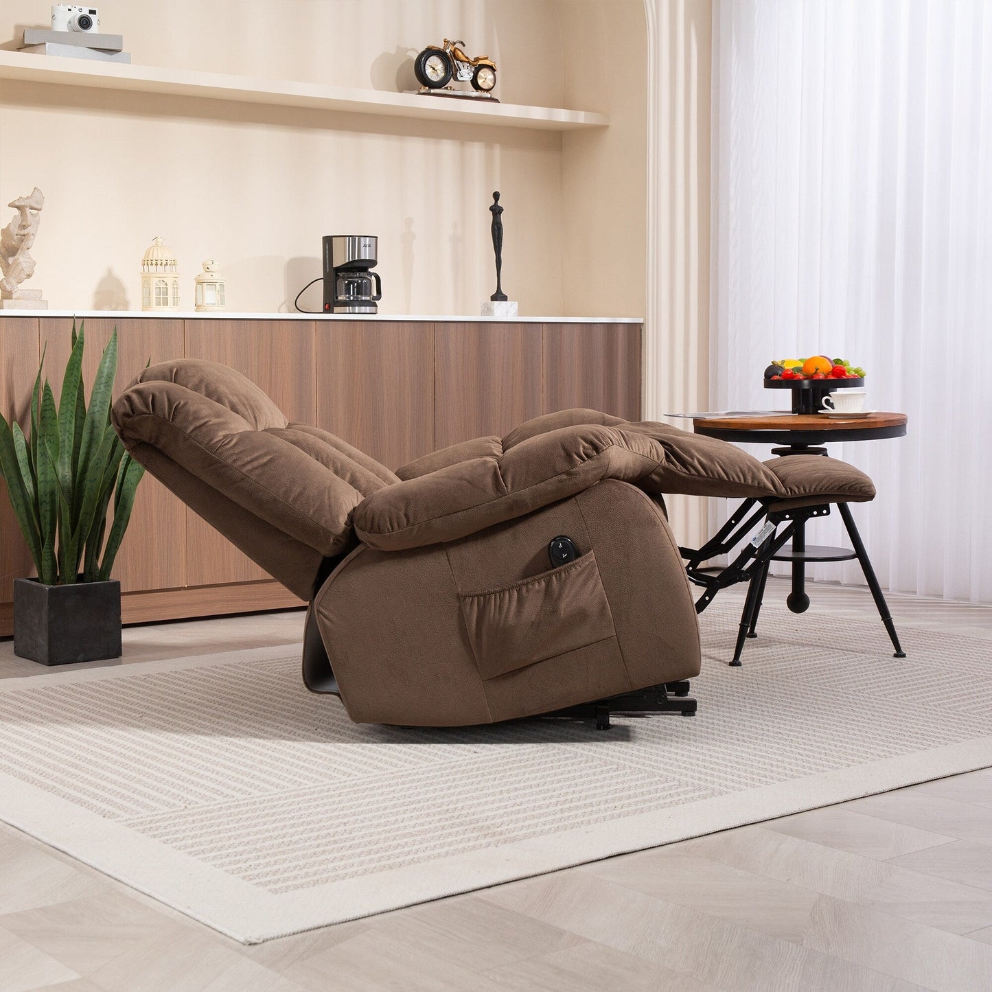 Power Lift Recliner Chair for Elderlyï¼Heavy Duty Recliner w/Safety Motion Mechanism and Comfortable Upholstery