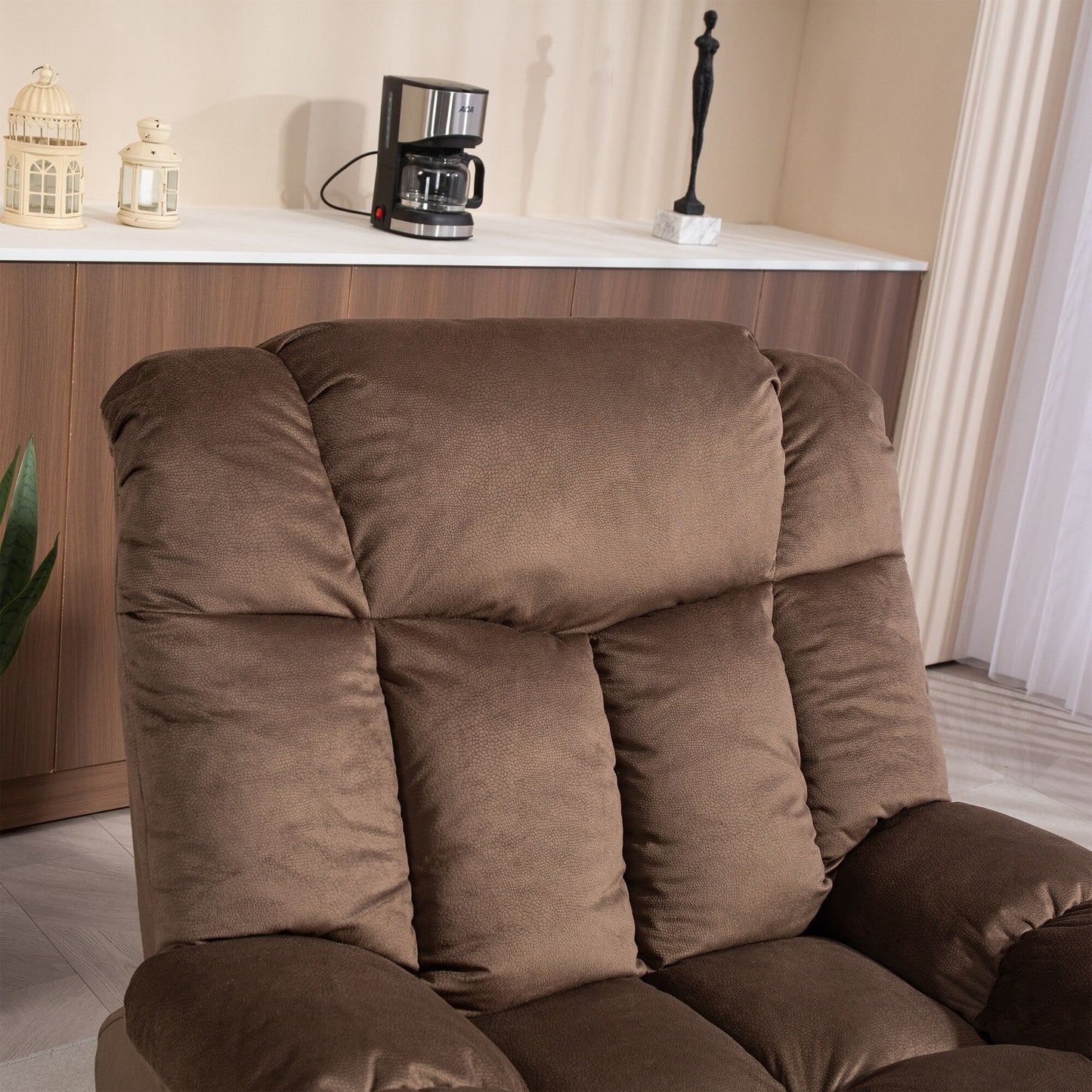 Power Lift Recliner Chair for Elderlyï¼Heavy Duty Recliner w/Safety Motion Mechanism and Comfortable Upholstery