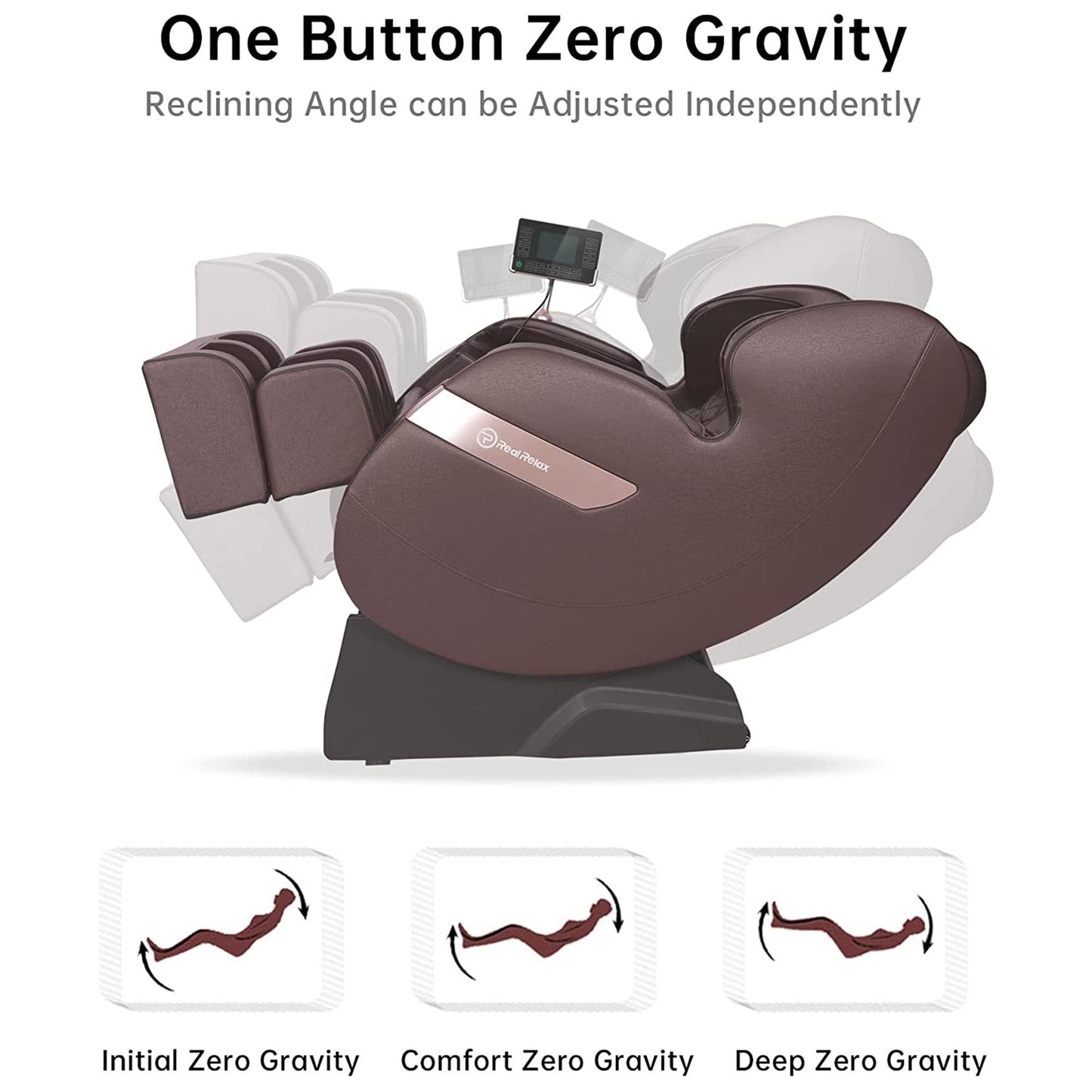 Ukuowu Favor-03 Plus ADV heated Full Body Massage Chair with LCD Screen,Dual-core S Track,APP Control, Zero Gravity Shiatsu