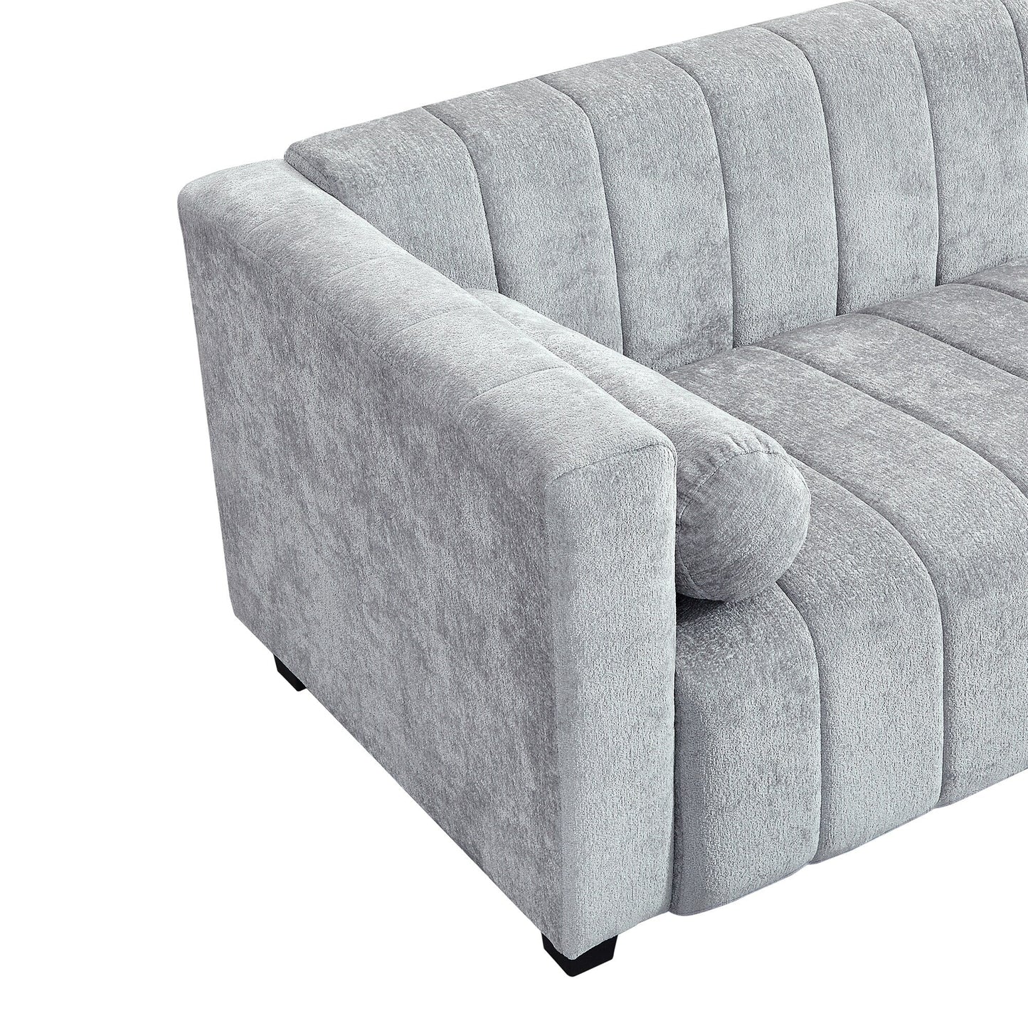 Roomfitters 78.7'' Upholstered Sofa for Living Room, Bedroom, Salon, Simplified Style