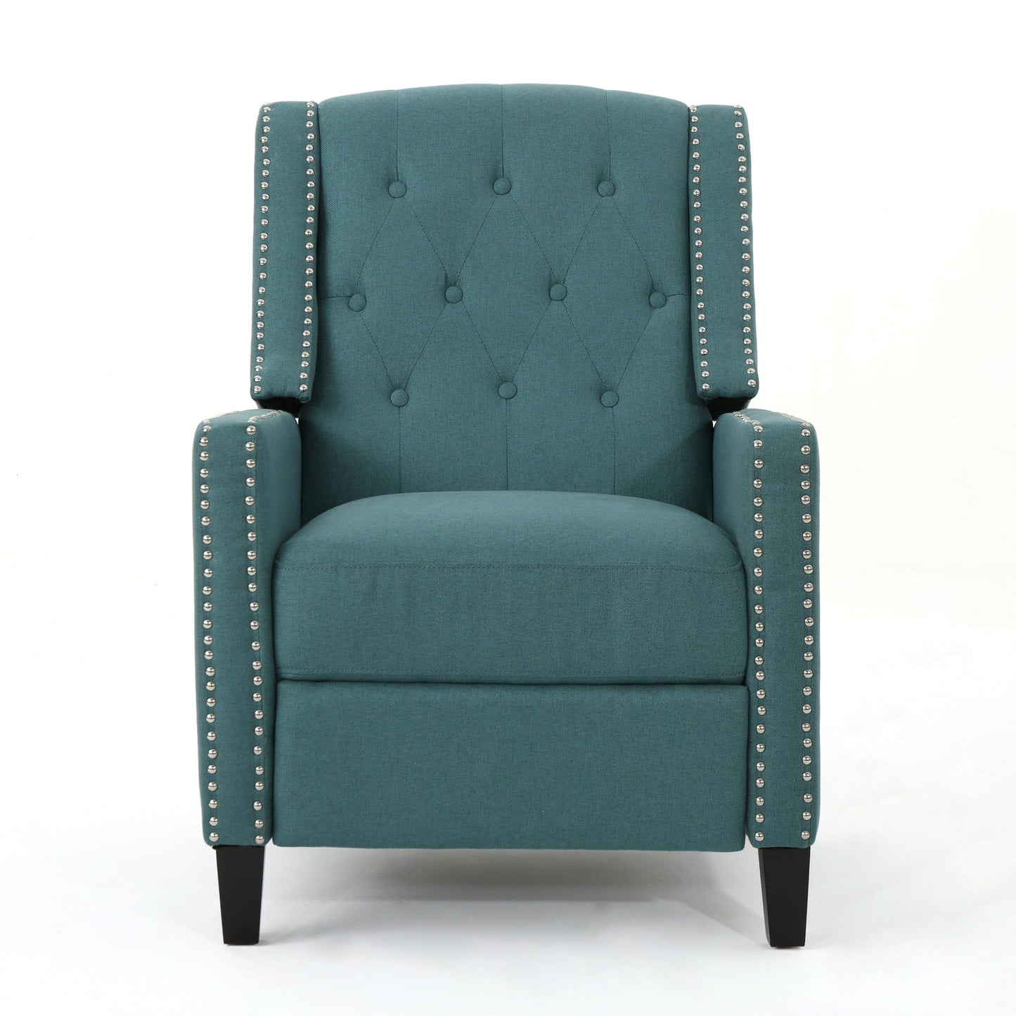 Roomfitters Classic Fabric Push Back Chair, Elegant Recliner for Living Room, Bedroom