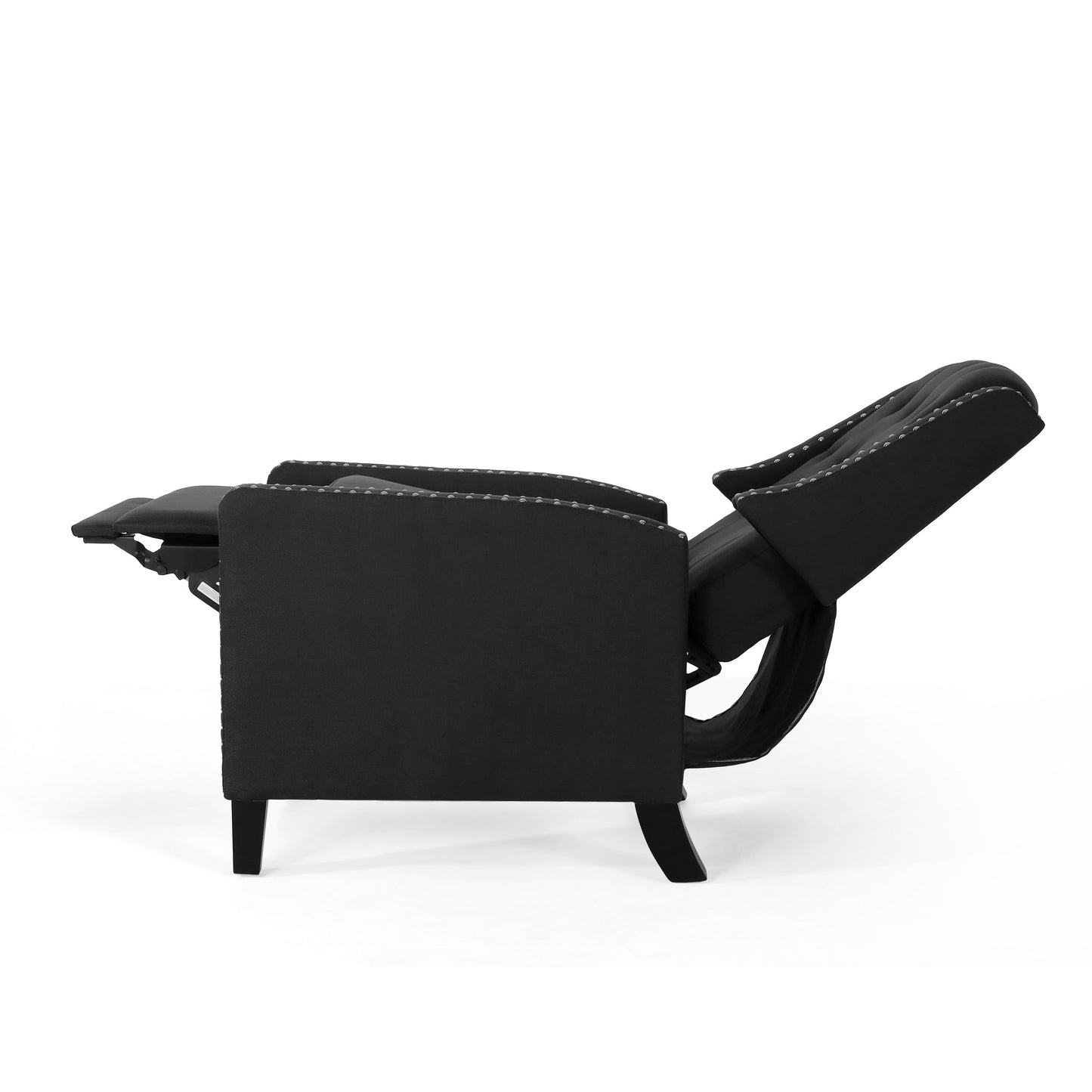 Roomfitters Classic Fabric Push Back Chair, Elegant Recliner for Living Room, Bedroom