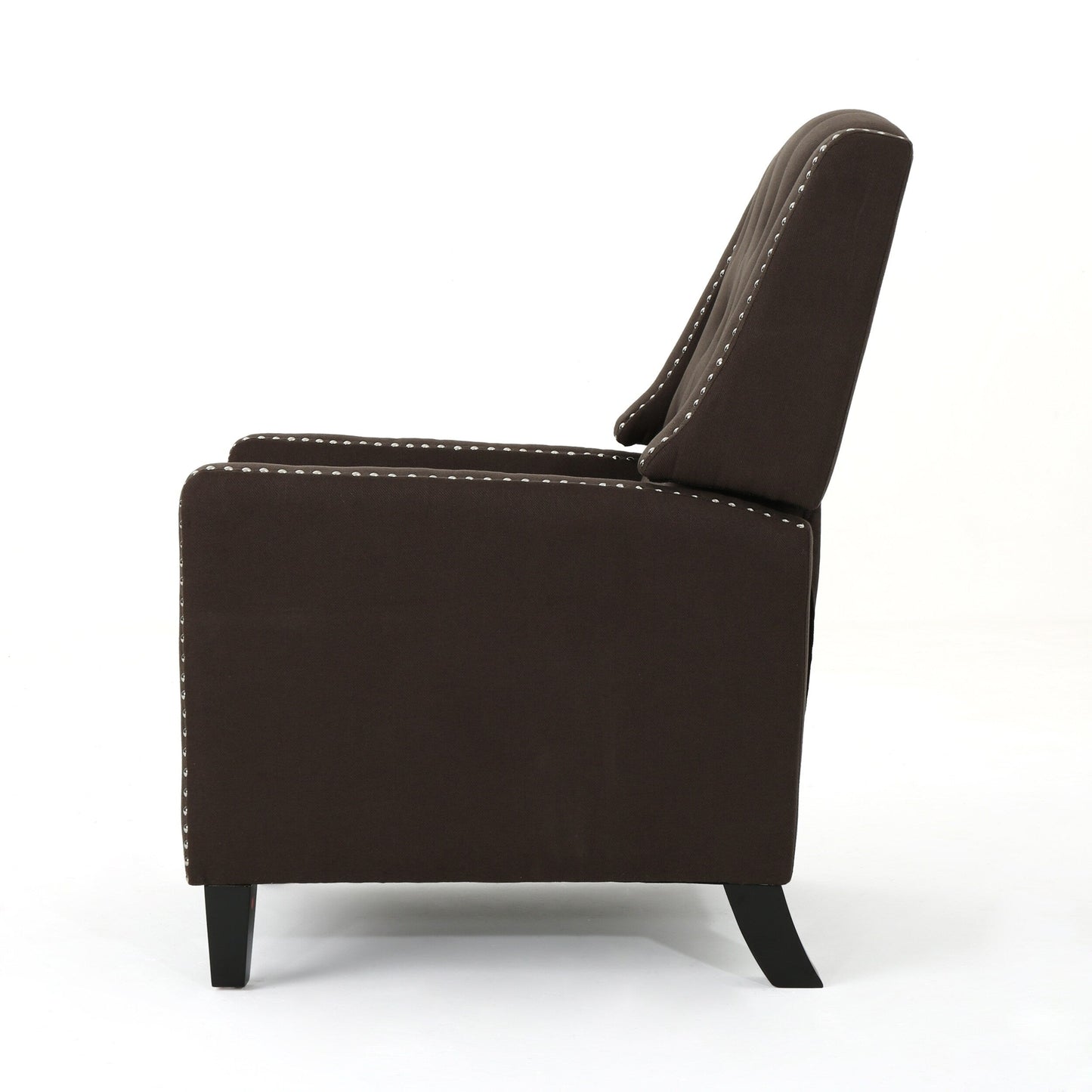 Roomfitters Classic Fabric Push Back Chair, Elegant Recliner for Living Room, Bedroom