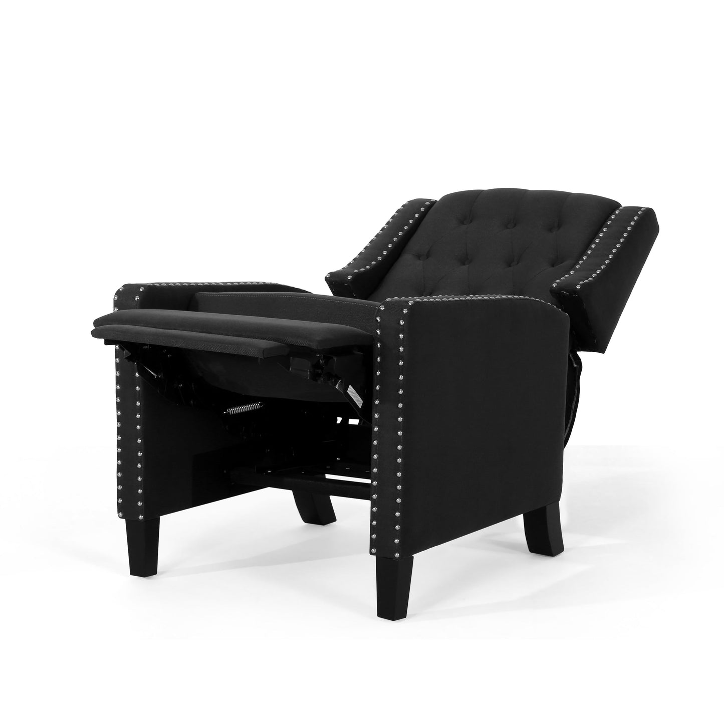 Roomfitters Classic Fabric Push Back Chair, Elegant Recliner for Living Room, Bedroom