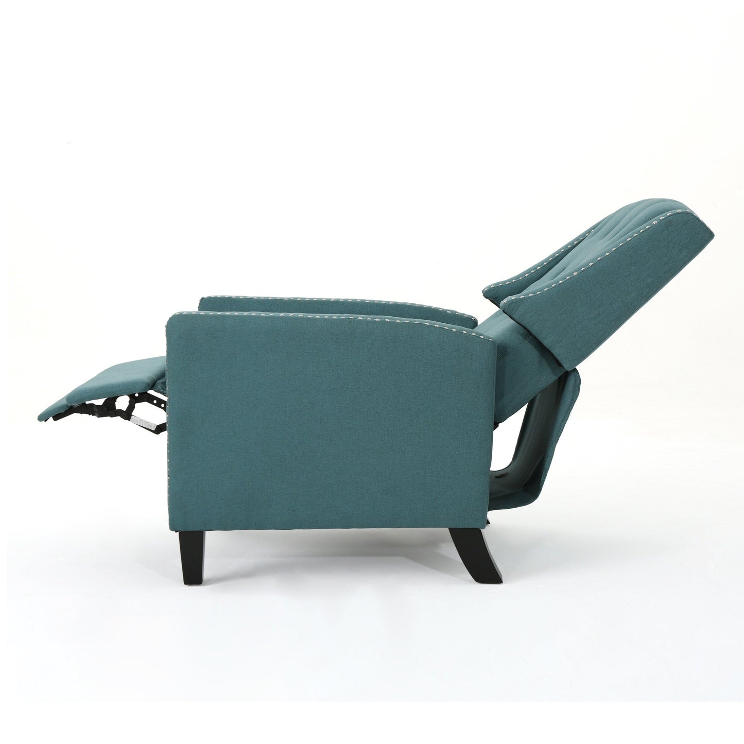 Roomfitters Classic Fabric Push Back Chair, Elegant Recliner for Living Room, Bedroom