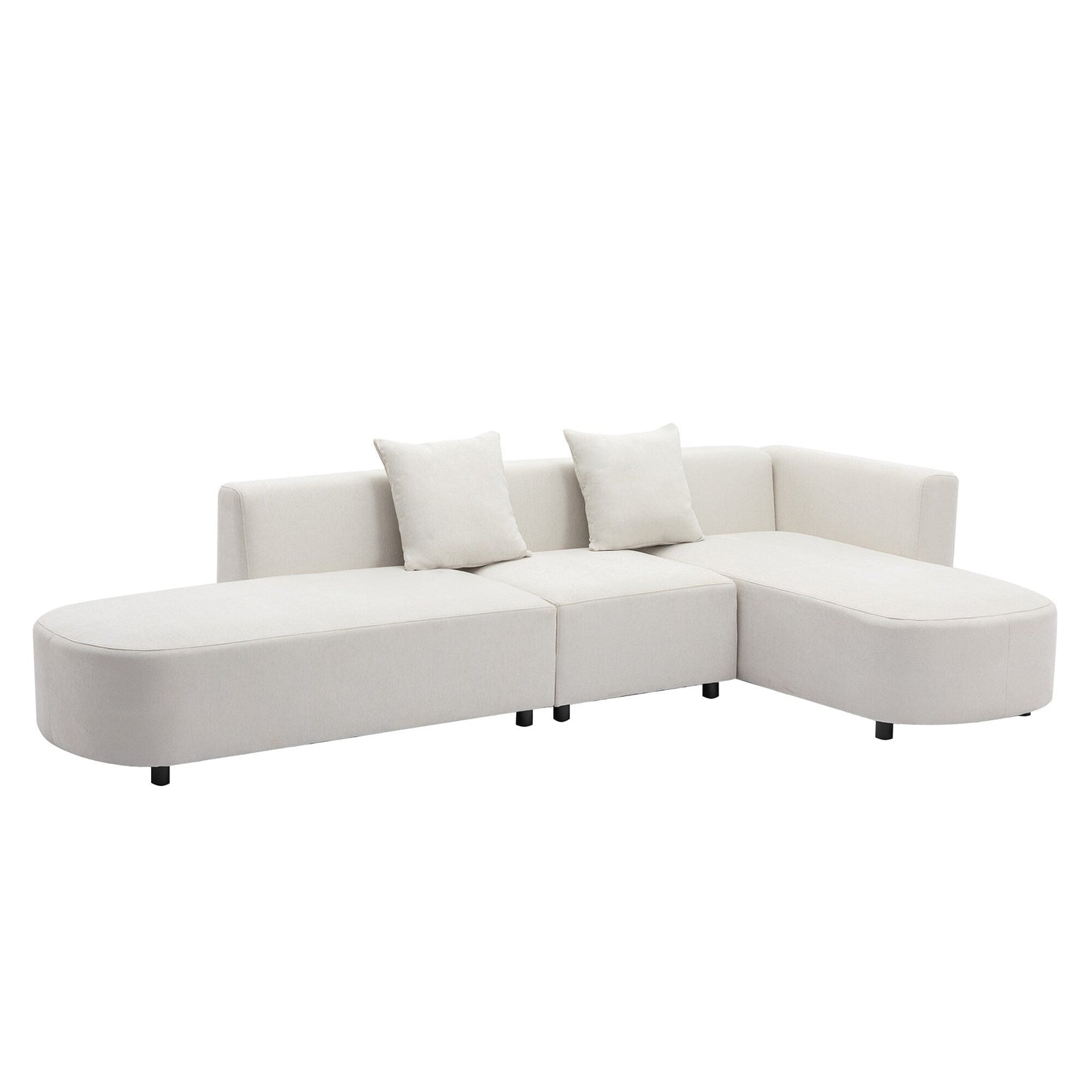 Roomfitters Luxury Modern Style Upholstery Sofa for Living Room, Elegant and Comfortable Design, Perfect for Any Living Space