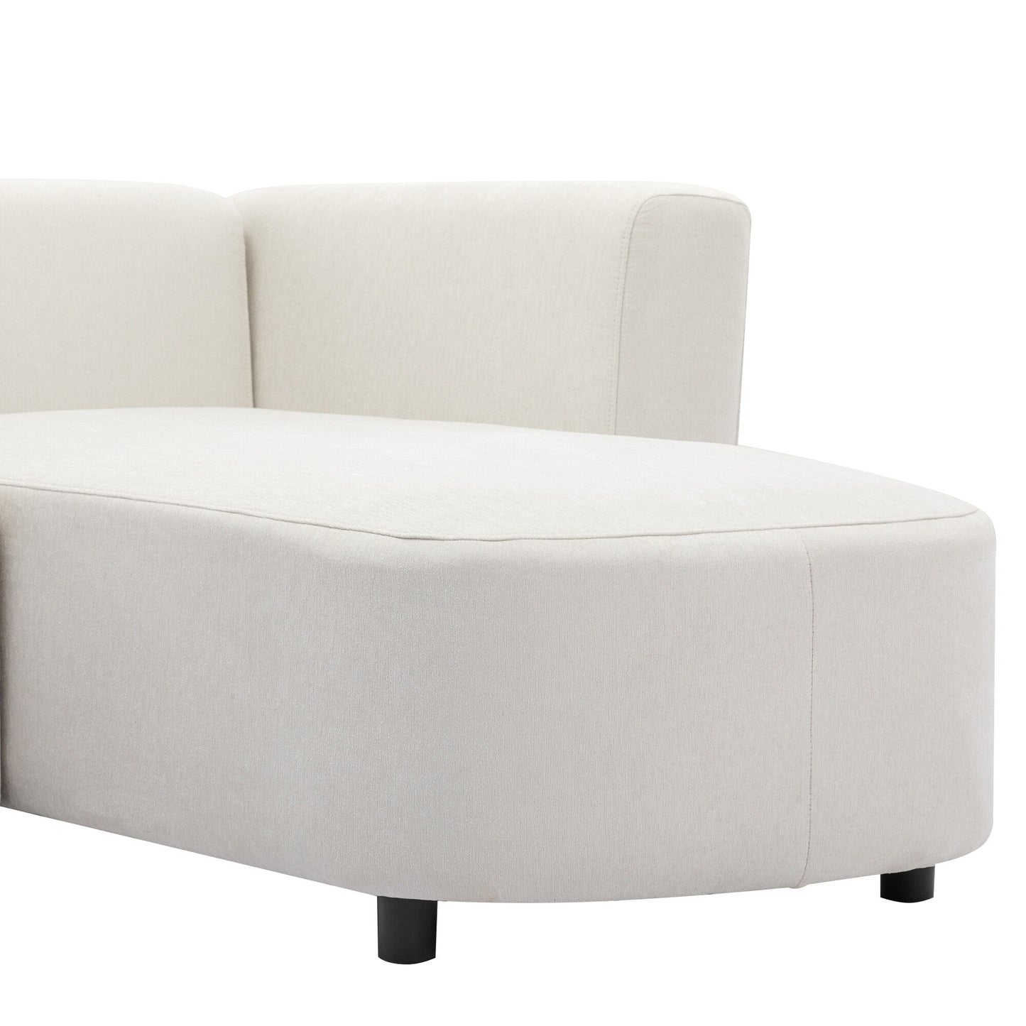 Roomfitters Luxury Modern Style Upholstery Sofa for Living Room, Elegant and Comfortable Design, Perfect for Any Living Space