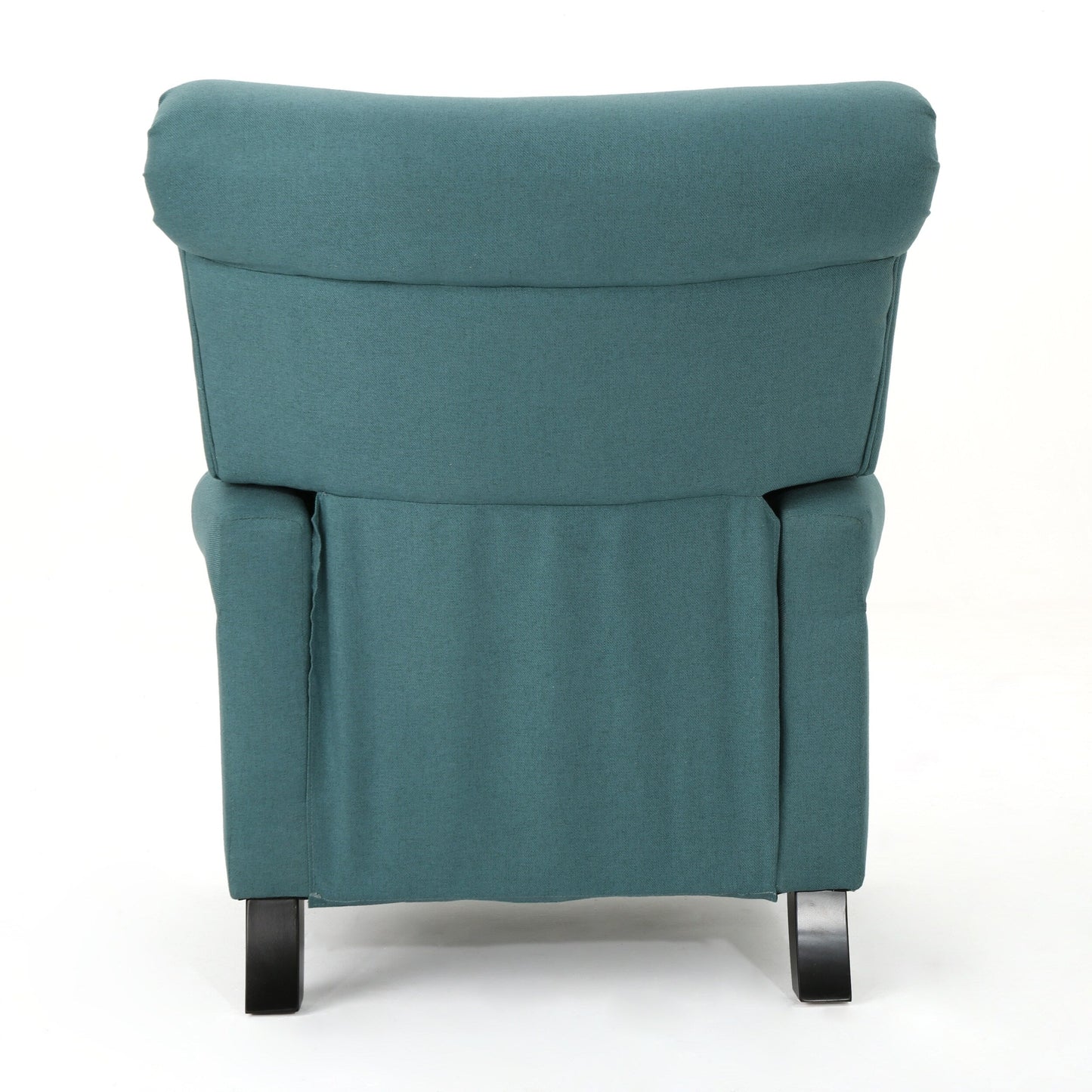 Roomfitters Manual Standard Recliner, Comfortable Lounge Chair for Living Room, Bedroom, Teal