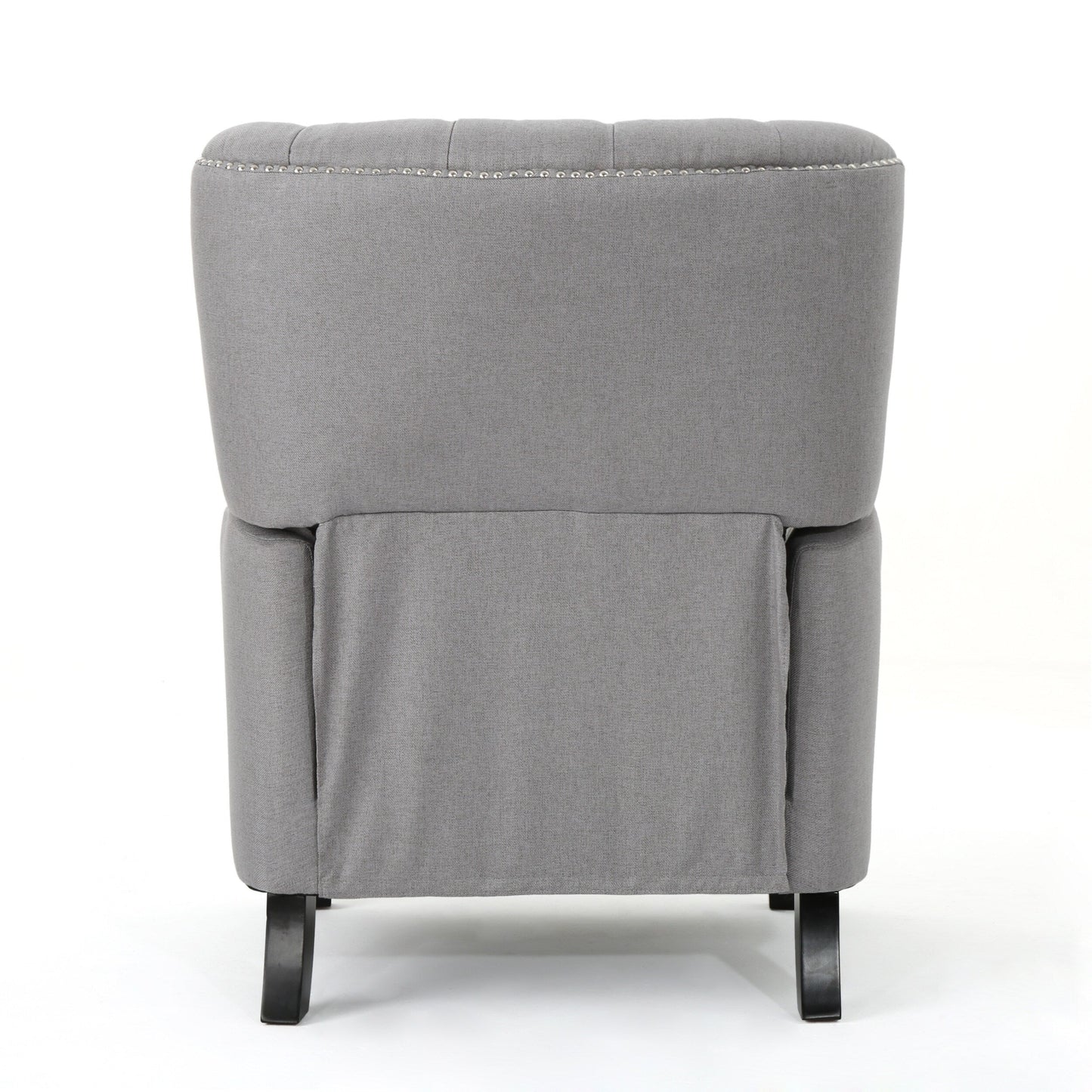 Roomfitters Modern Fabric Push Back Recliner, Comfortable Lounge Chair for Living Room, Bedroom
