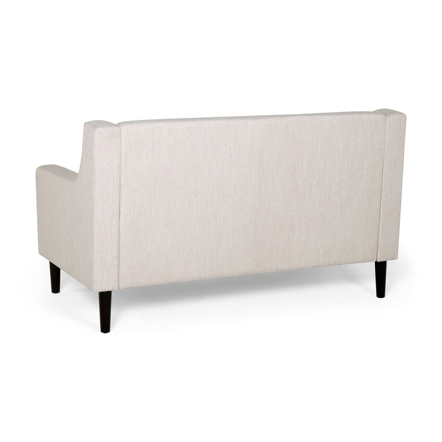 Roomfitters Modern Upholstered Sofa, Button-Tufted Couch with Curved Armrests and Comfortable Cushions