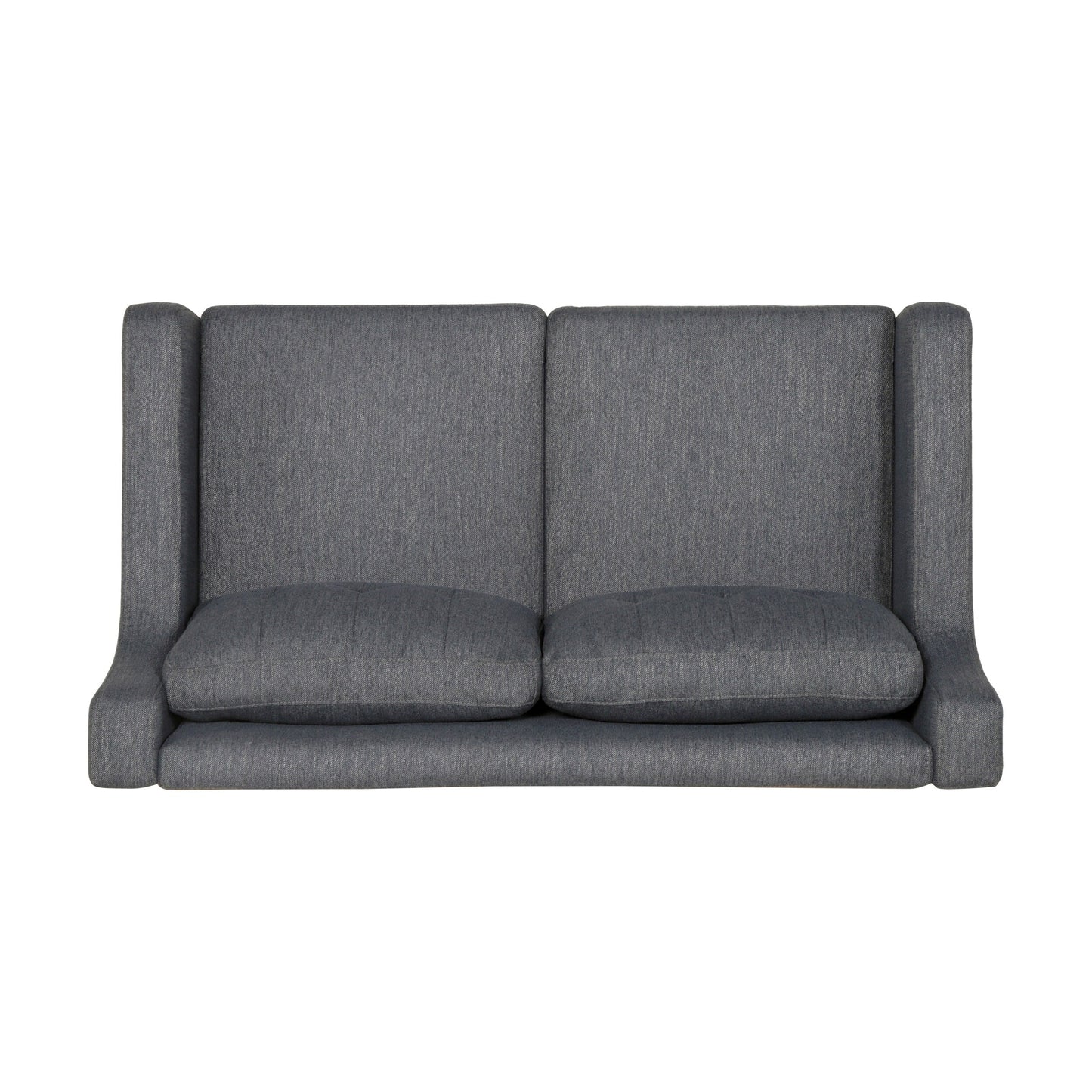 Roomfitters Modern Upholstered Sofa, Button-Tufted Couch with Curved Armrests and Comfortable Cushions